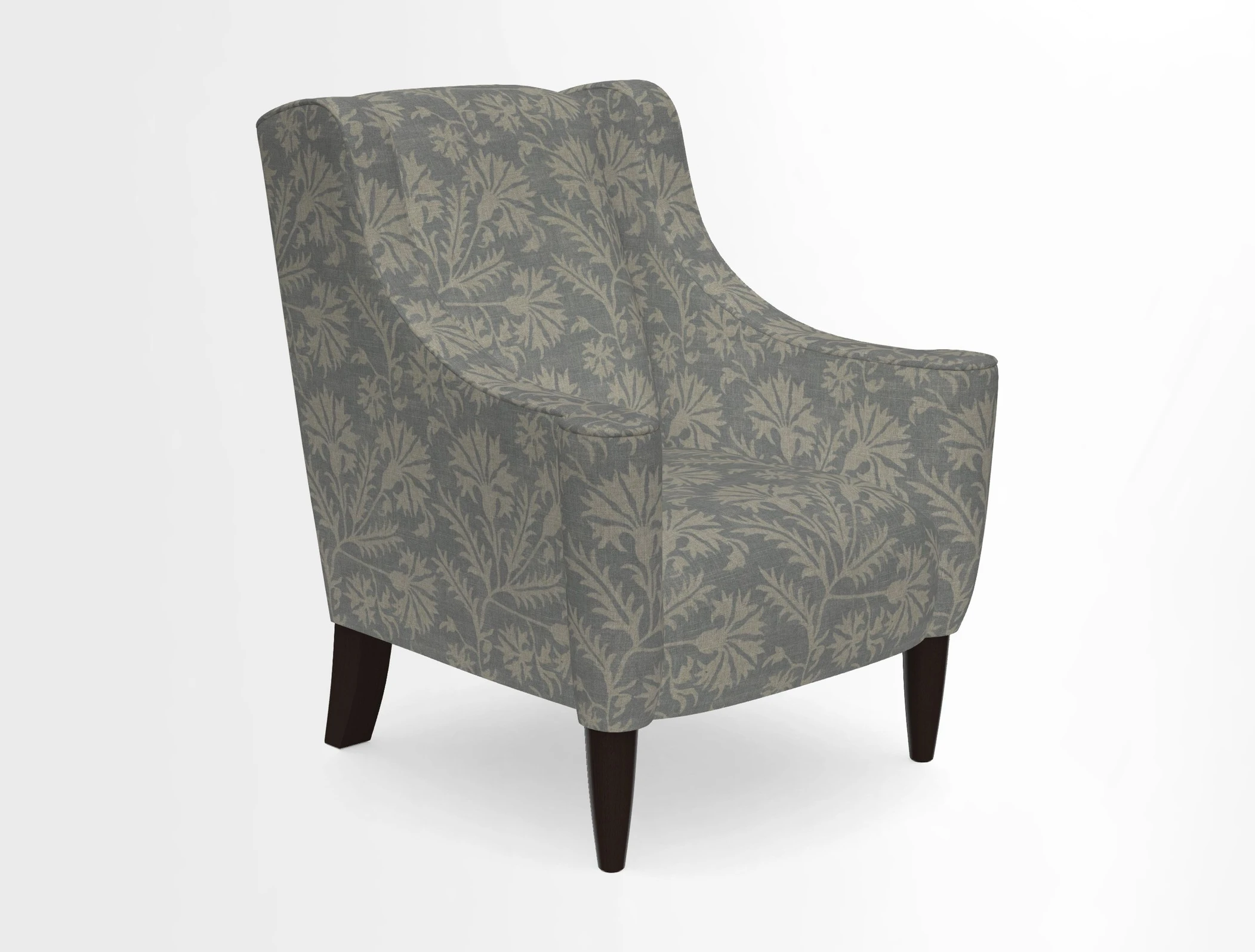 Sennen Chair in Harris Tweed Huntsman Check Mountain Bracken