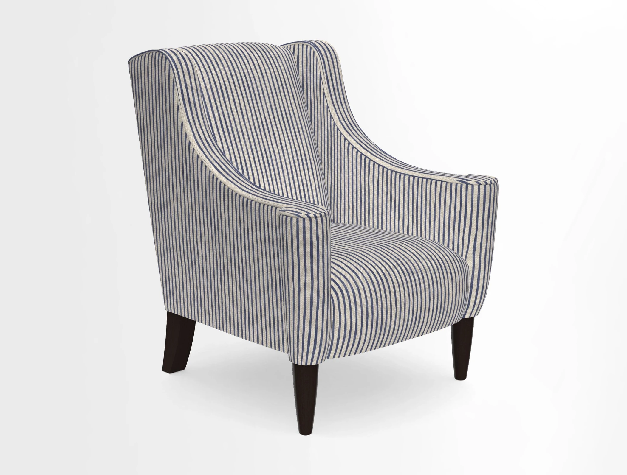 Sennen Chair in Harris Tweed Huntsman Check Mountain Bracken