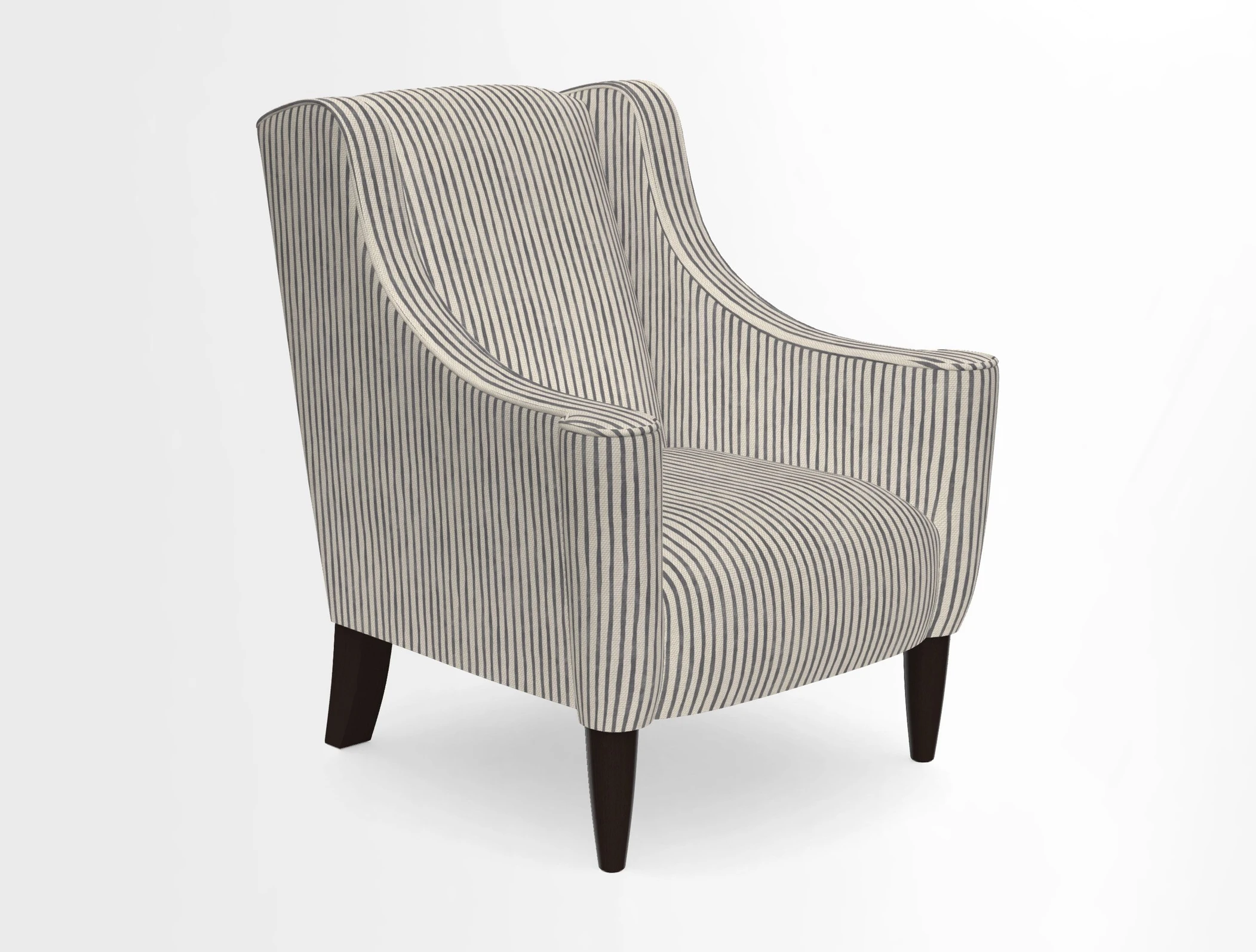 Sennen Chair in Harris Tweed Huntsman Check Mountain Bracken