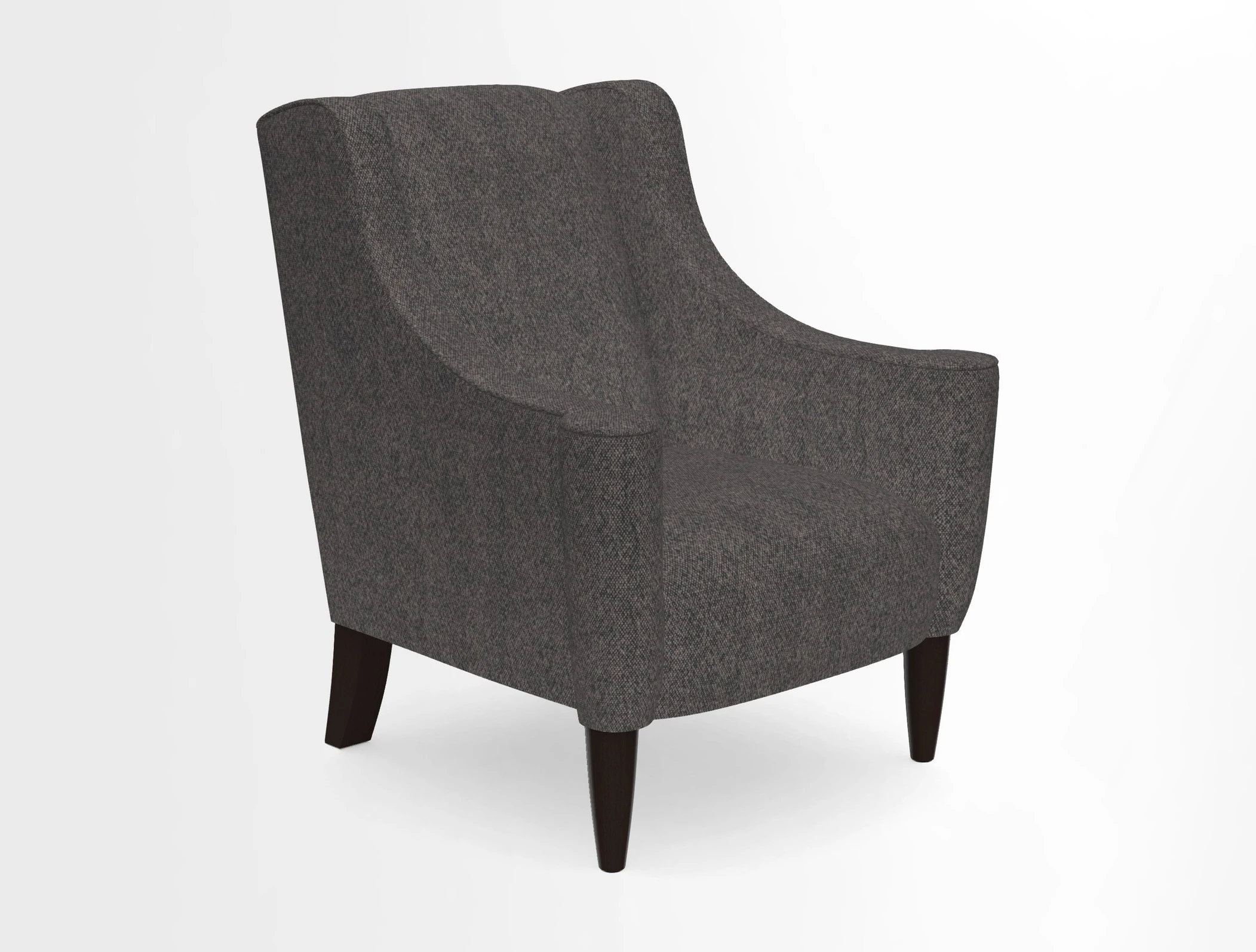 Sennen Chair in Harris Tweed Huntsman Check Mountain Bracken