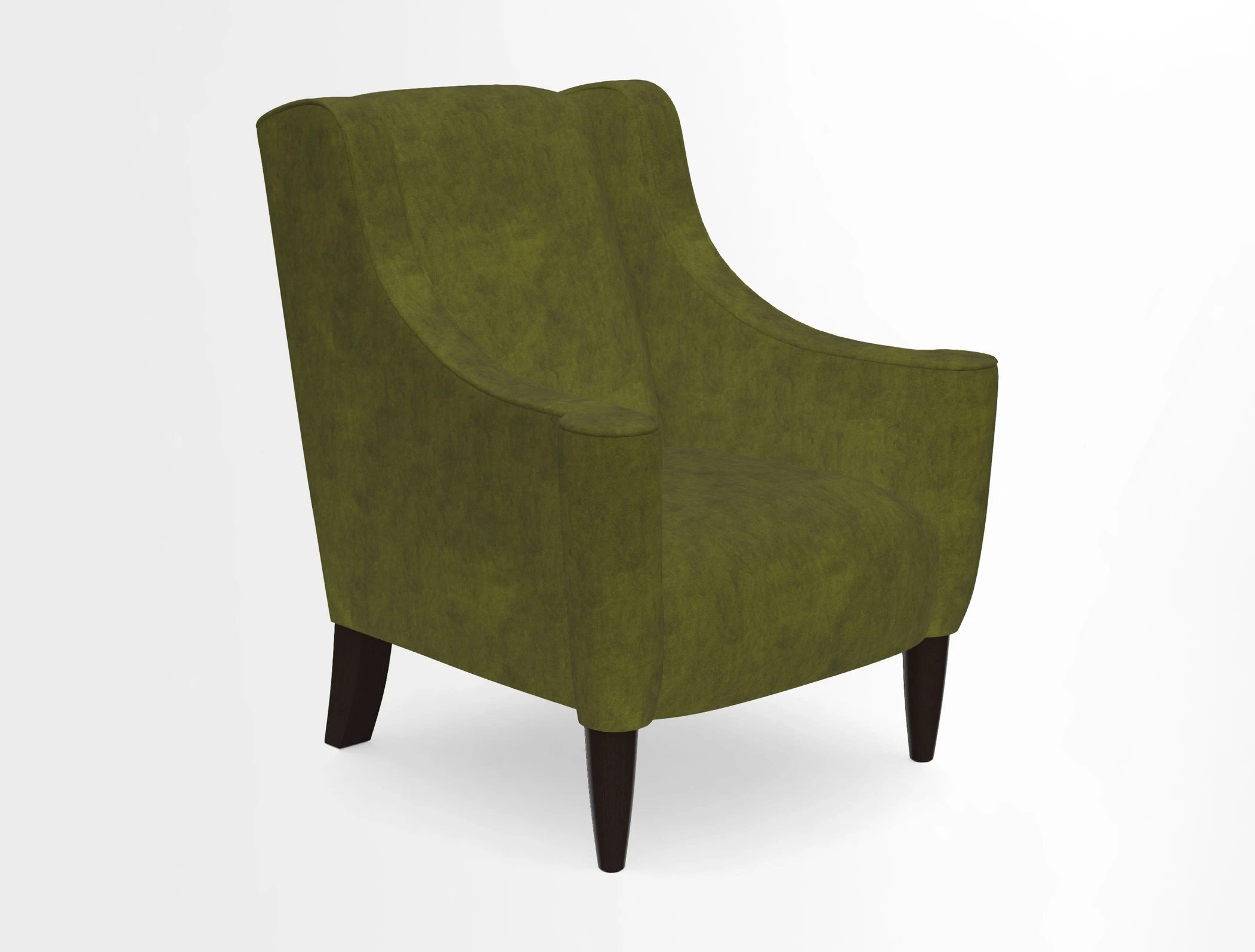 Sennen Chair in Harris Tweed Huntsman Check Mountain Bracken