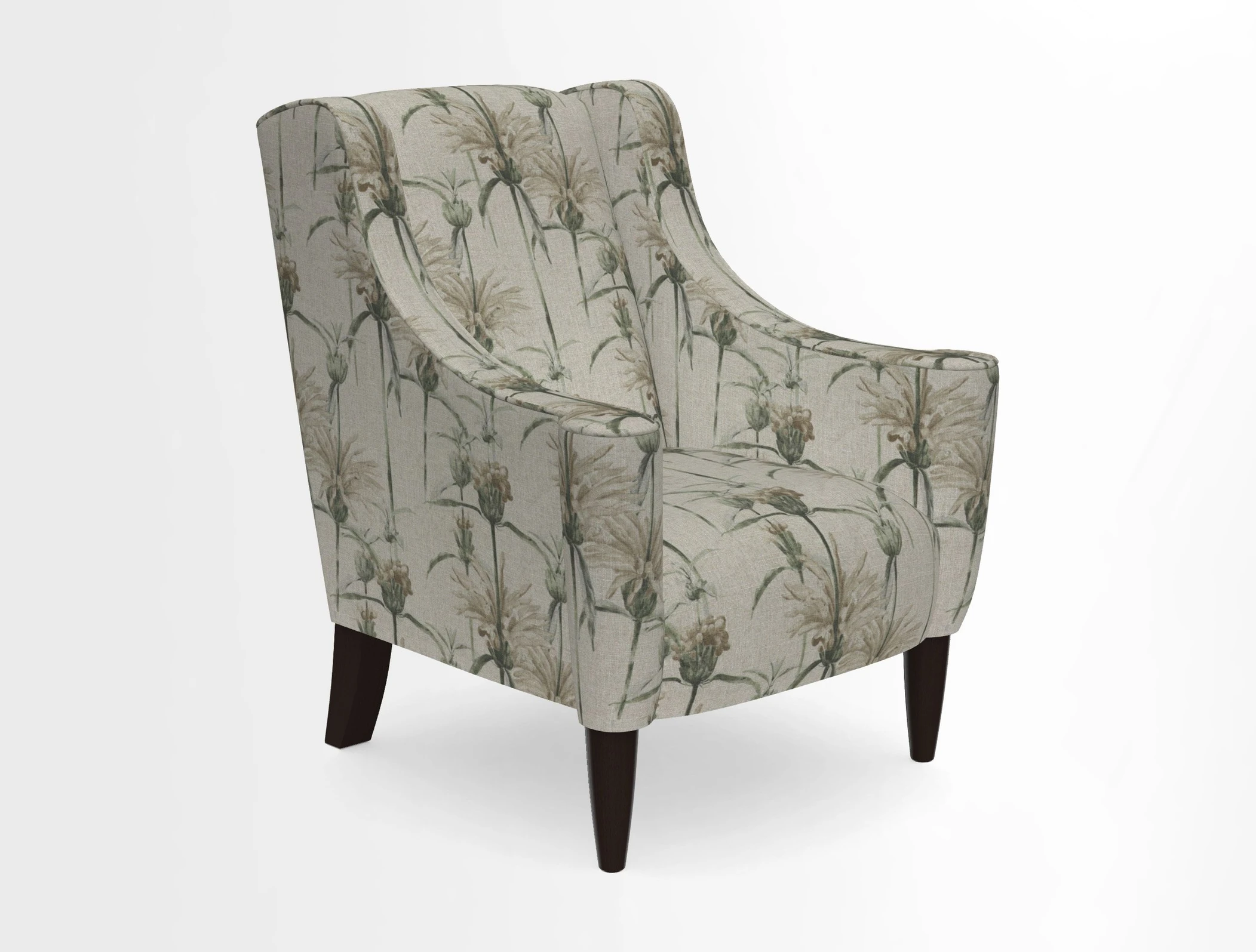 Sennen Chair in Harris Tweed Huntsman Check Mountain Bracken