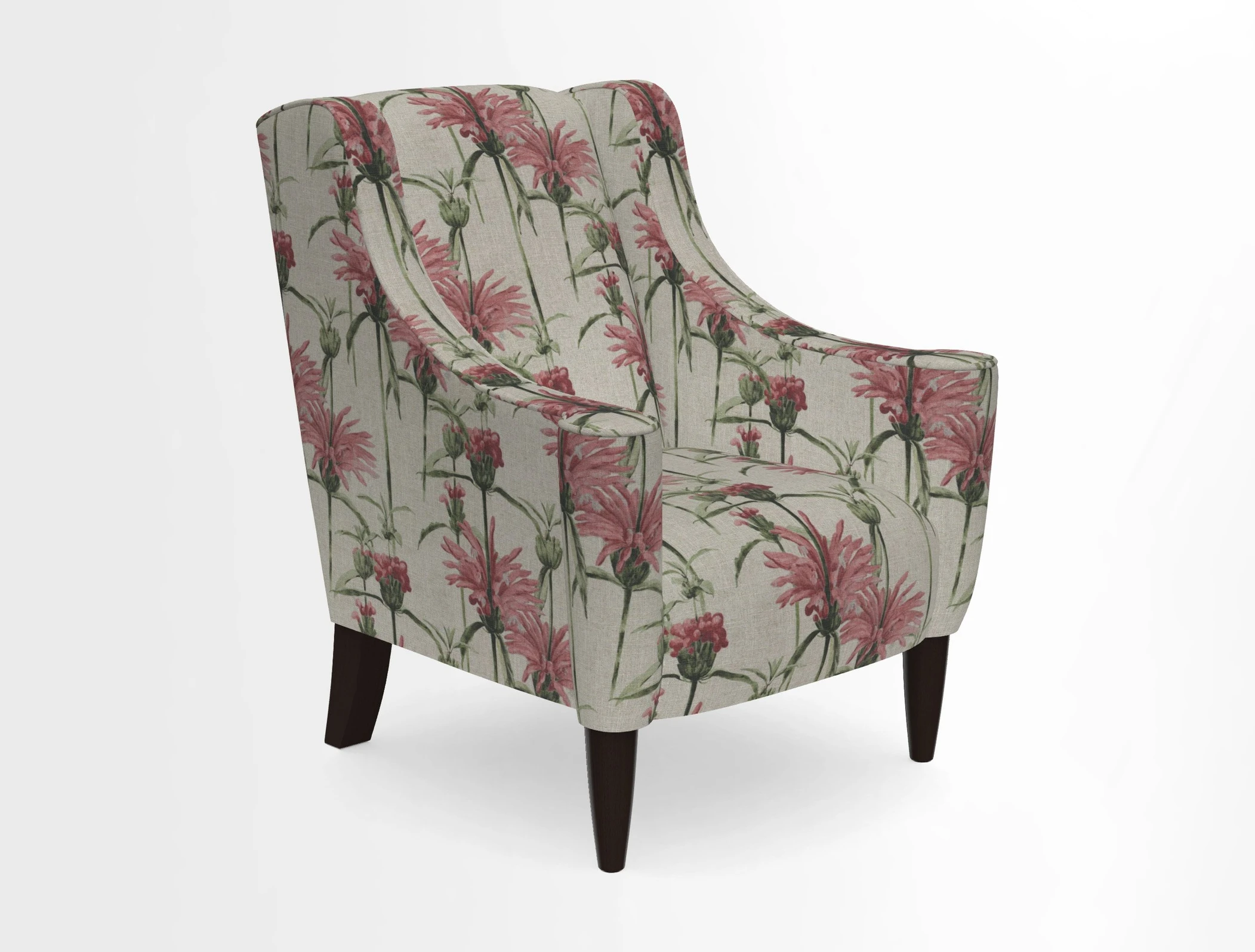 Sennen Chair in Harris Tweed Huntsman Check Mountain Bracken