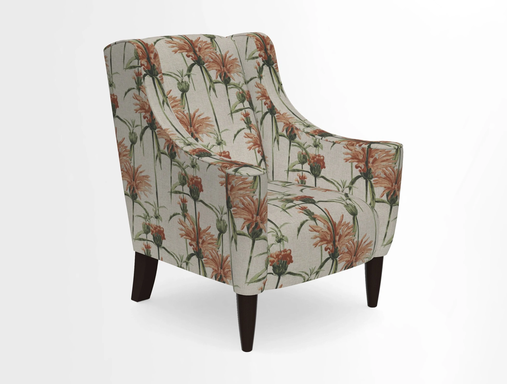 Sennen Chair in Harris Tweed Huntsman Check Mountain Bracken