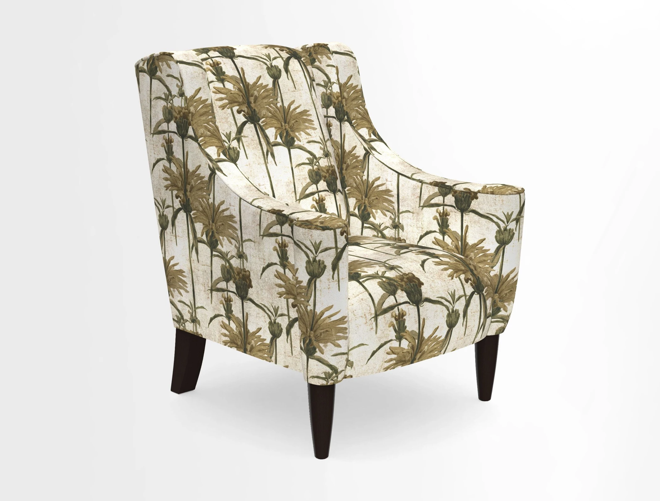Sennen Chair in Harris Tweed Huntsman Check Mountain Bracken