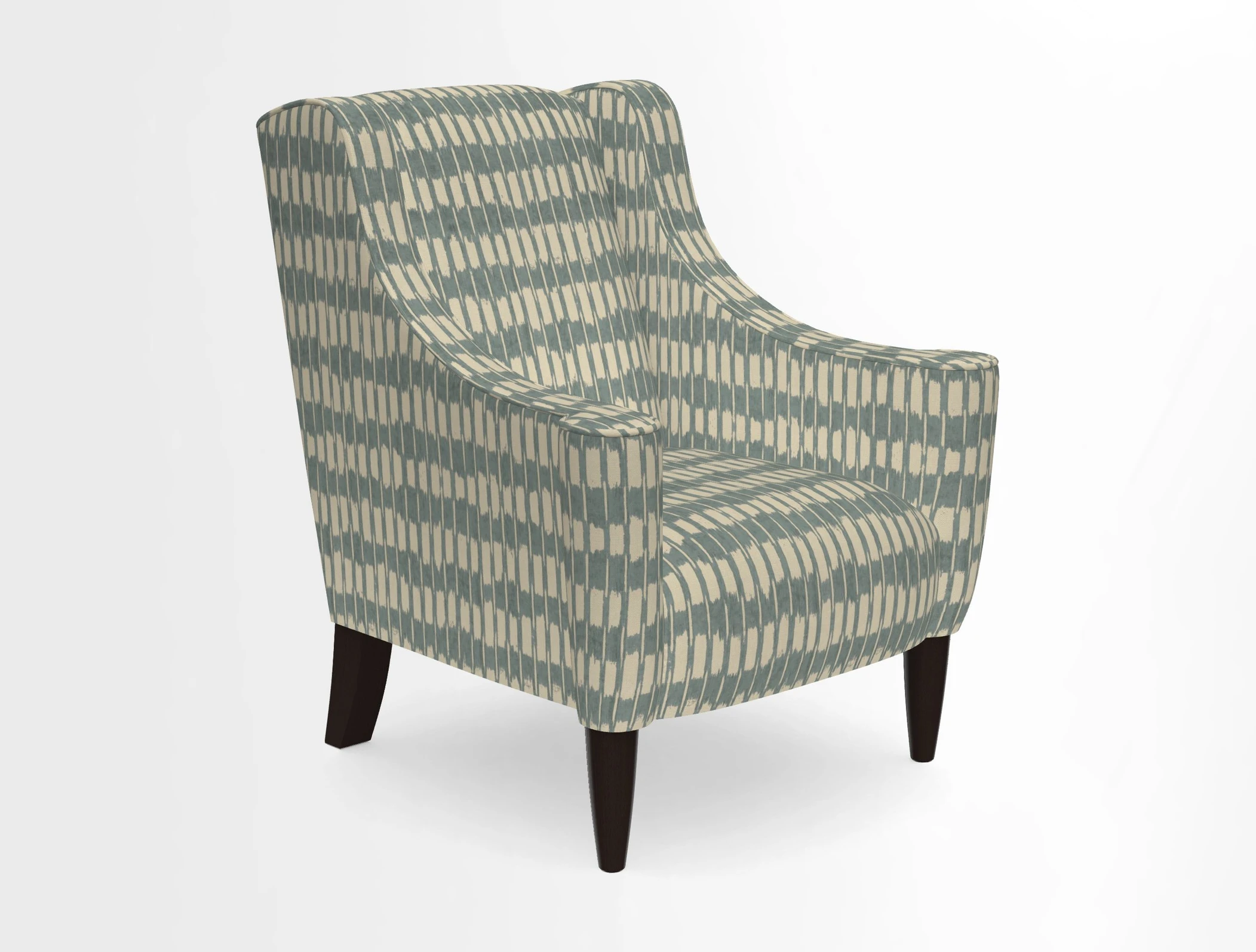 Sennen Chair in Harris Tweed Huntsman Check Mountain Bracken