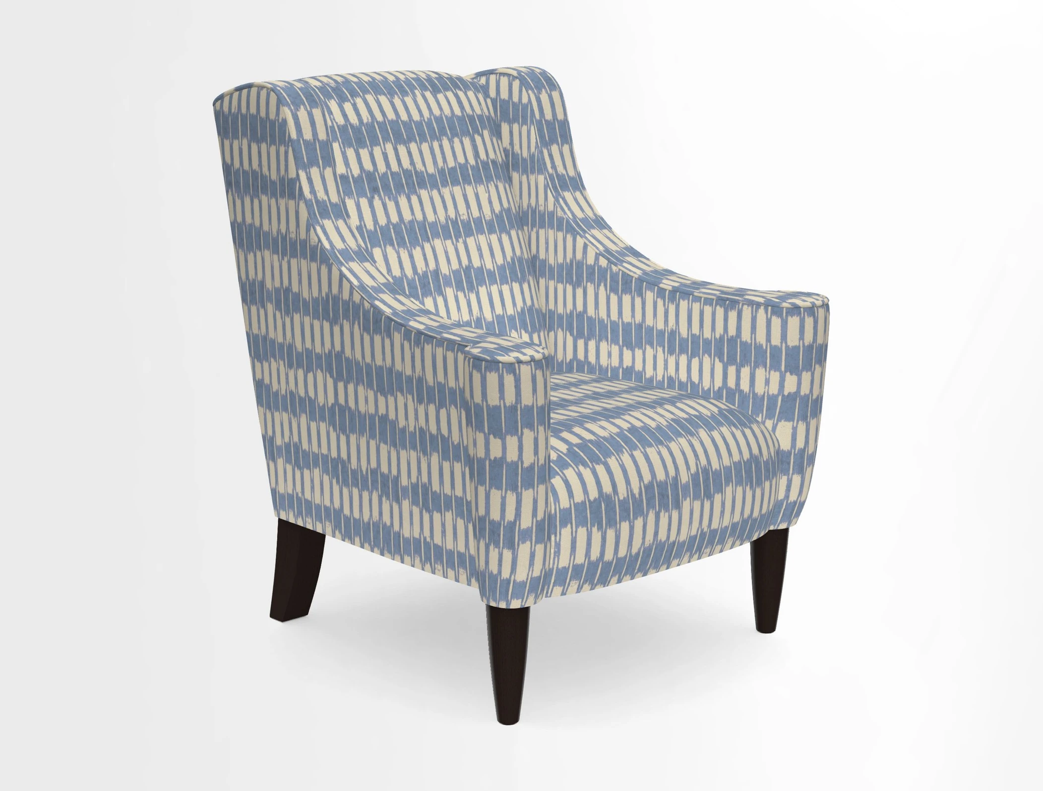 Sennen Chair in Harris Tweed Huntsman Check Mountain Bracken