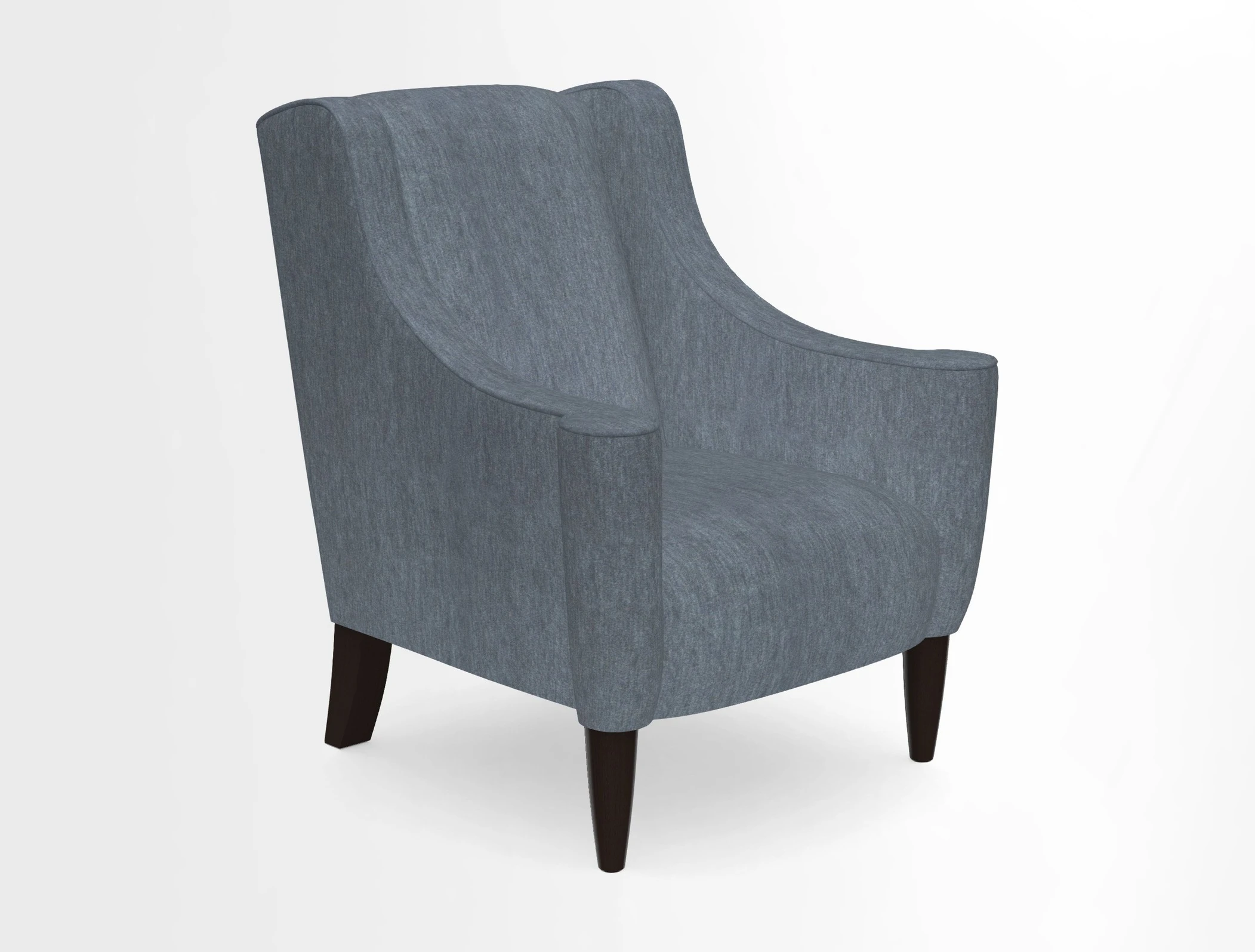 Sennen Chair in Harris Tweed Huntsman Check Mountain Bracken