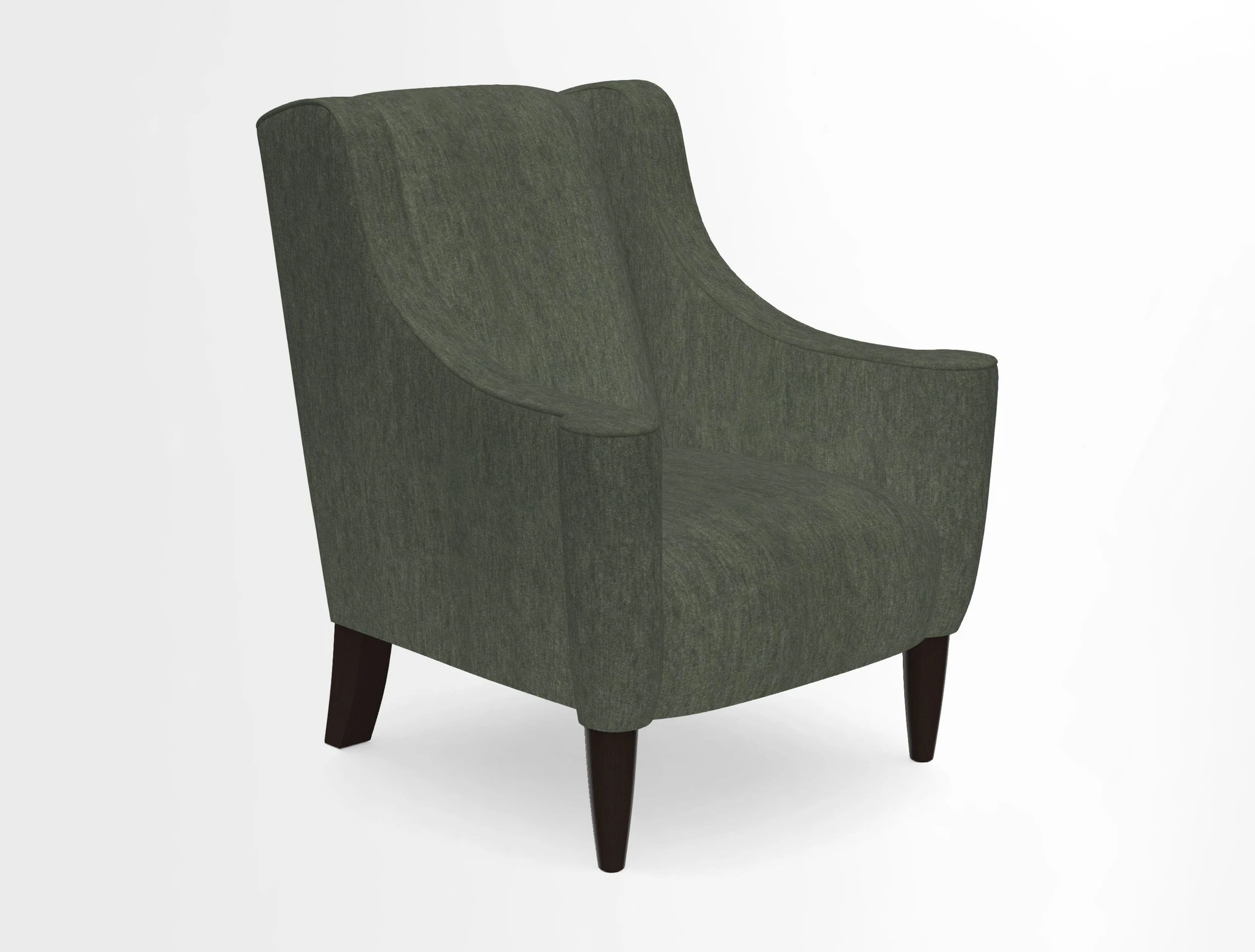 Sennen Chair in Harris Tweed Huntsman Check Mountain Bracken