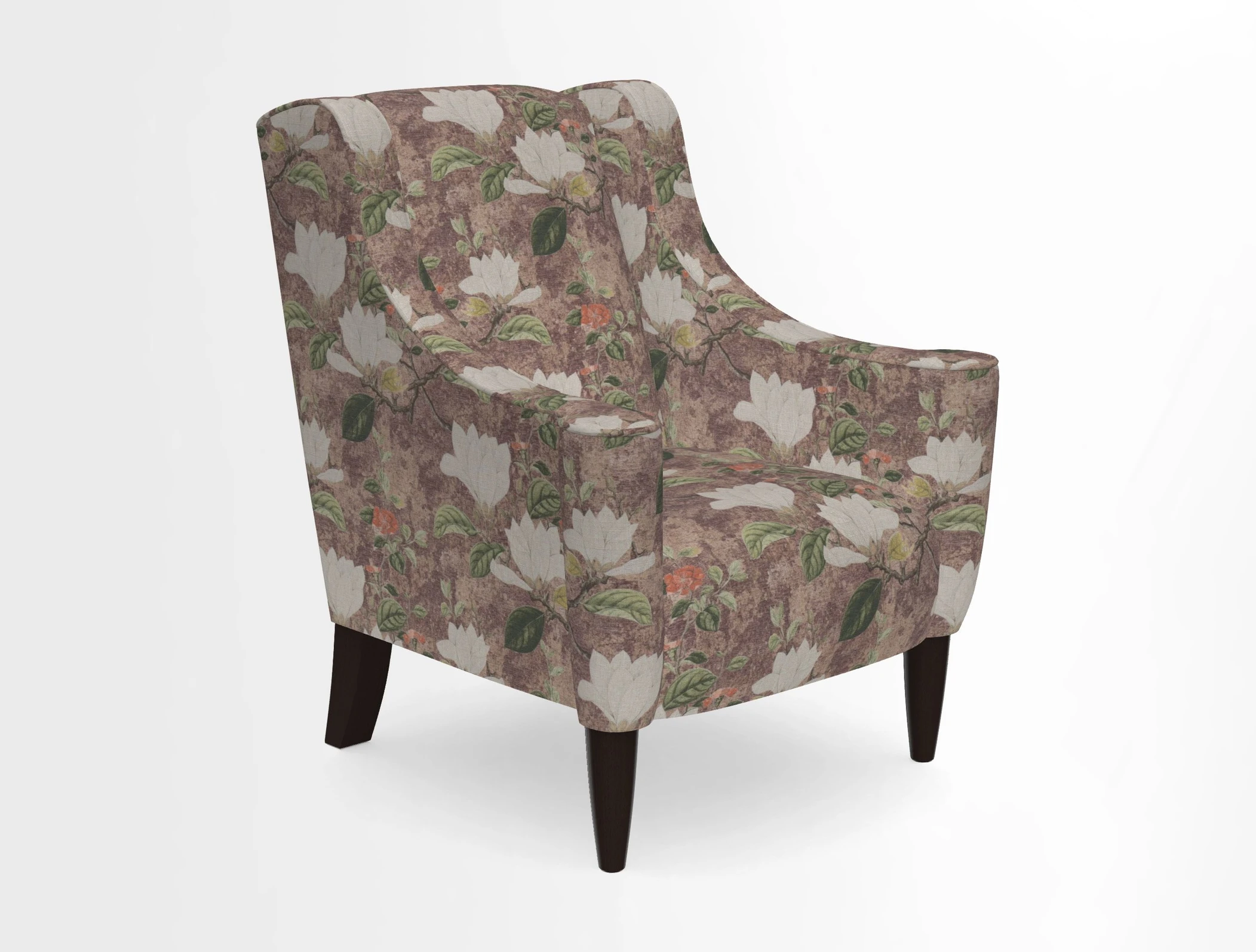 Sennen Chair in Harris Tweed Huntsman Check Mountain Bracken