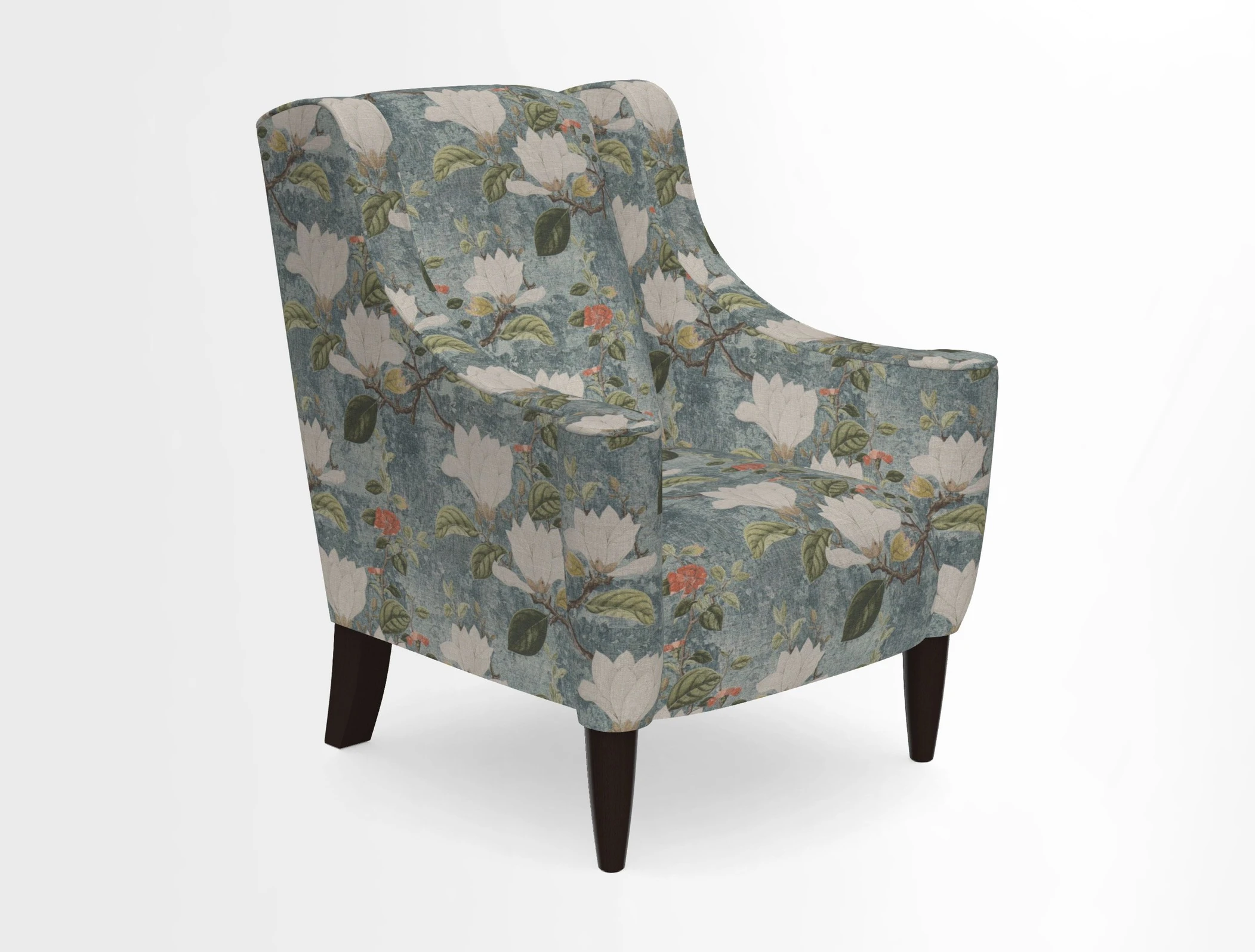 Sennen Chair in Harris Tweed Huntsman Check Mountain Bracken