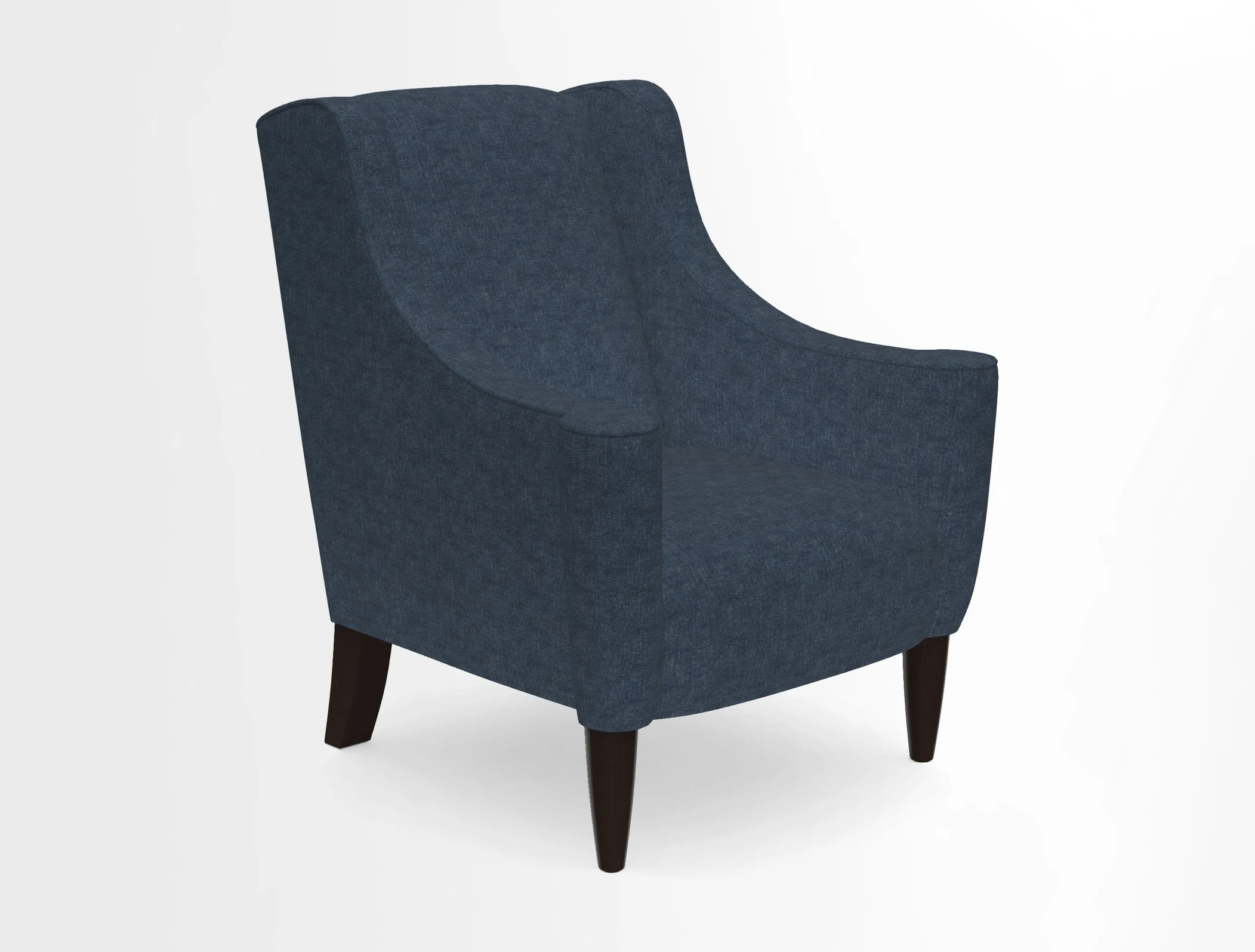 Sennen Chair in Harris Tweed Huntsman Check Mountain Bracken