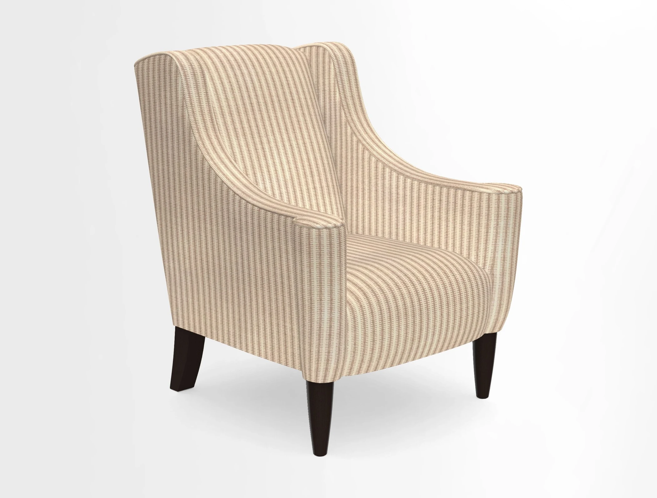 Sennen Chair in Harris Tweed Huntsman Check Mountain Bracken
