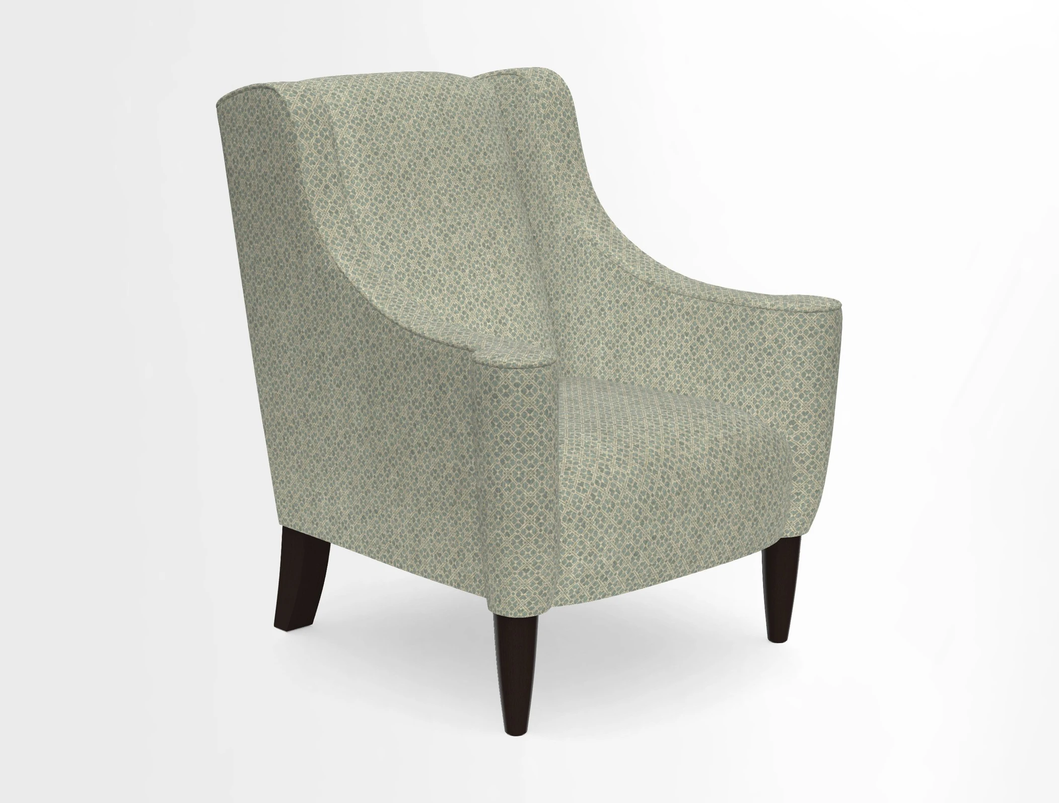 Sennen Chair in Harris Tweed Huntsman Check Mountain Bracken