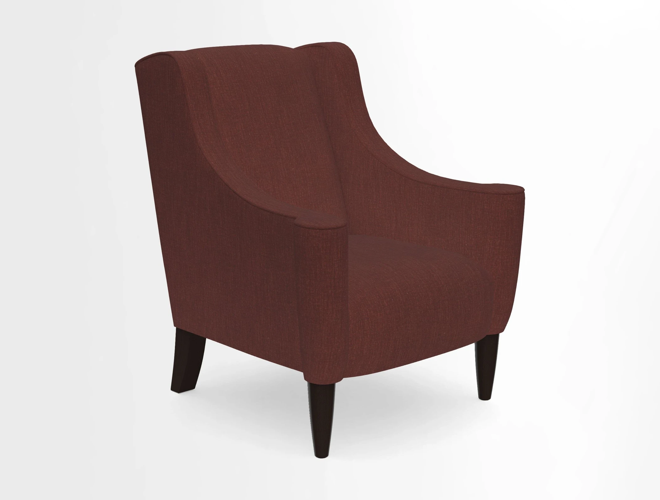Sennen Chair in Harris Tweed Huntsman Check Mountain Bracken