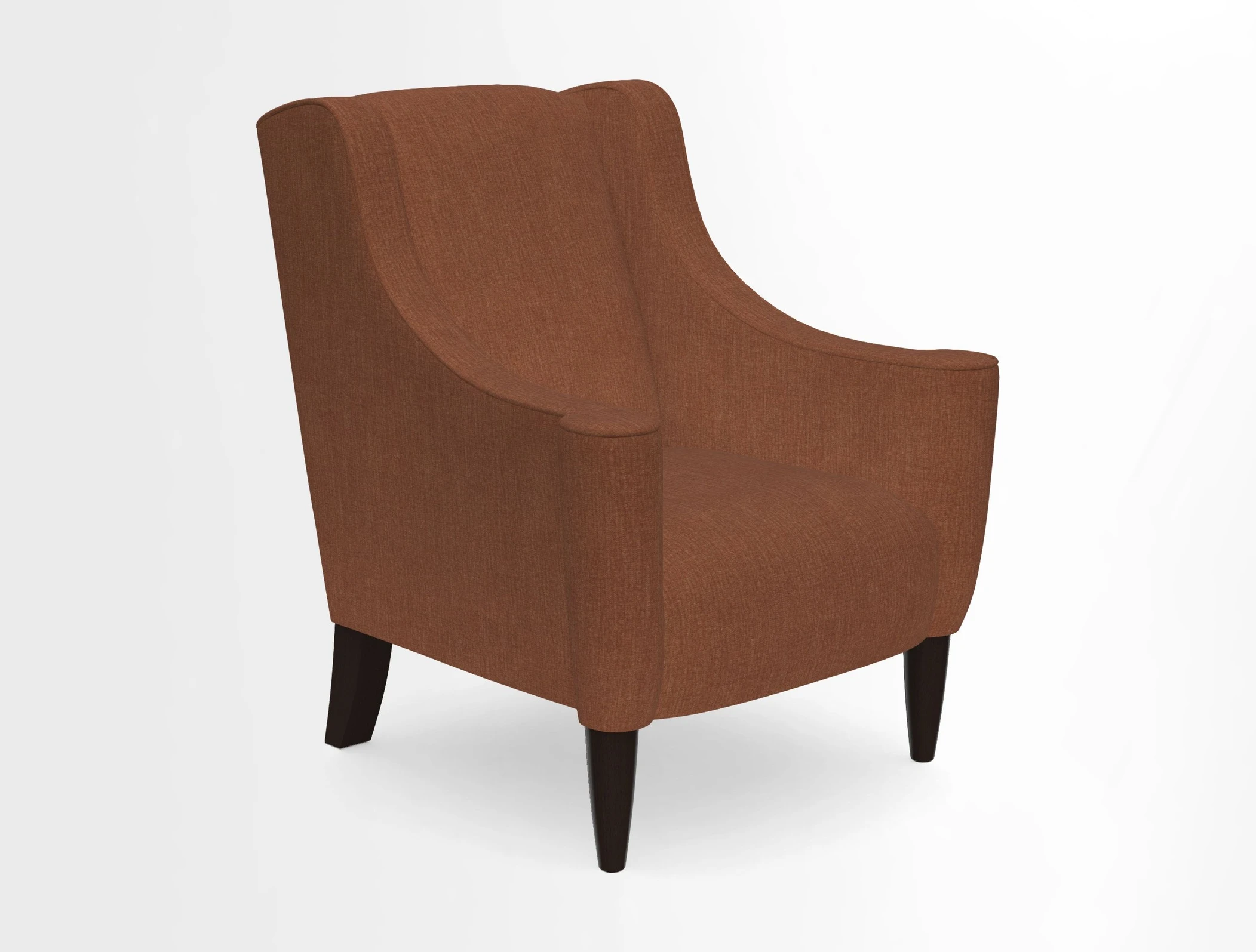 Sennen Chair in Harris Tweed Huntsman Check Mountain Bracken