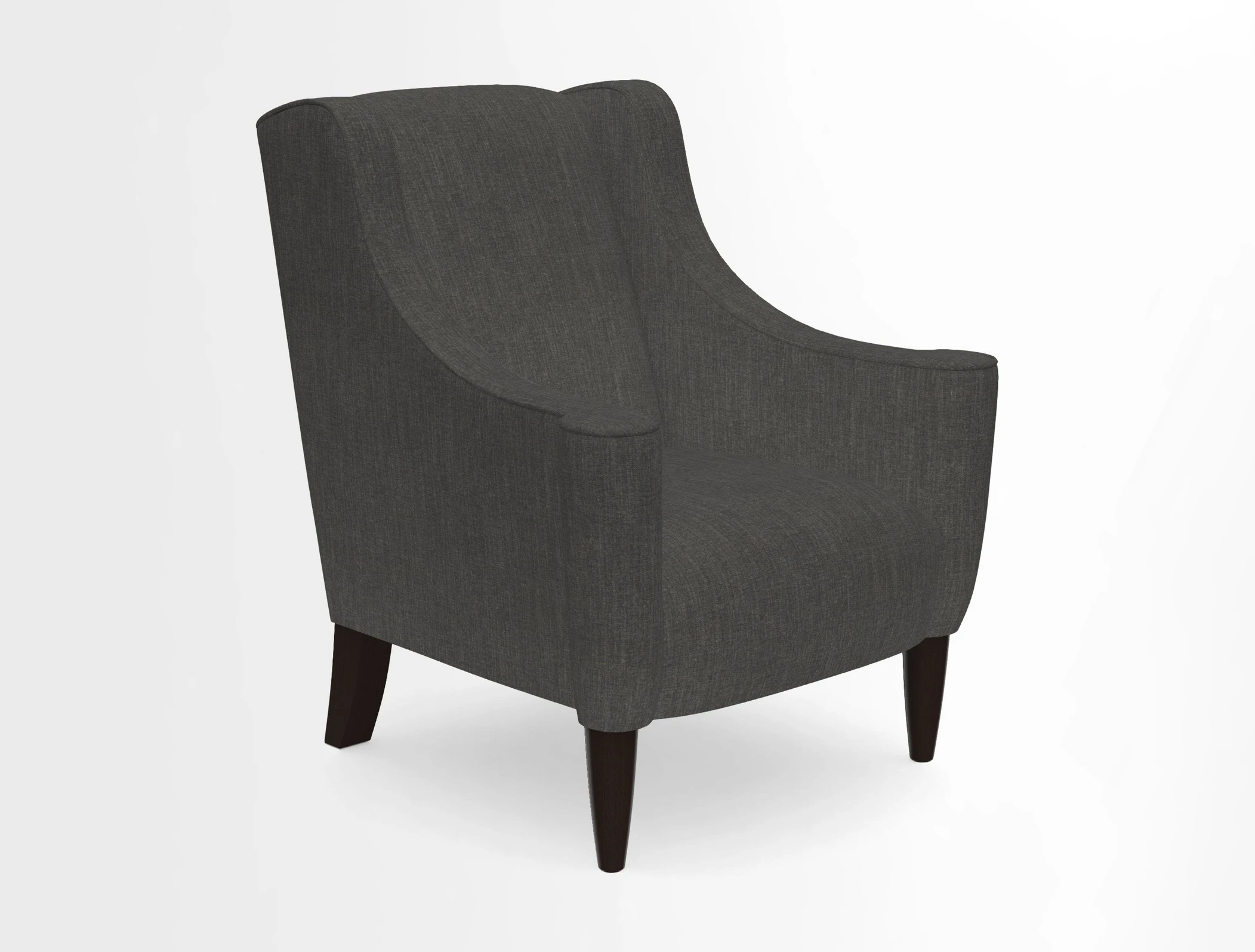 Sennen Chair in Harris Tweed Huntsman Check Mountain Bracken