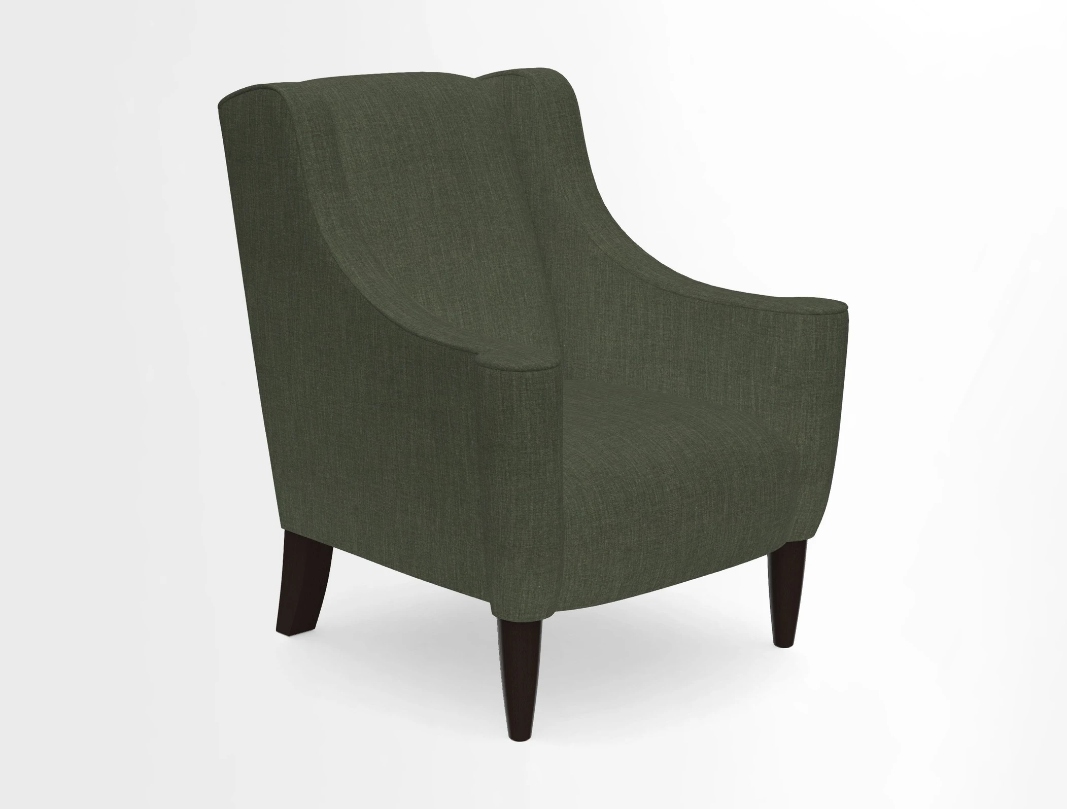 Sennen Chair in Harris Tweed Huntsman Check Mountain Bracken