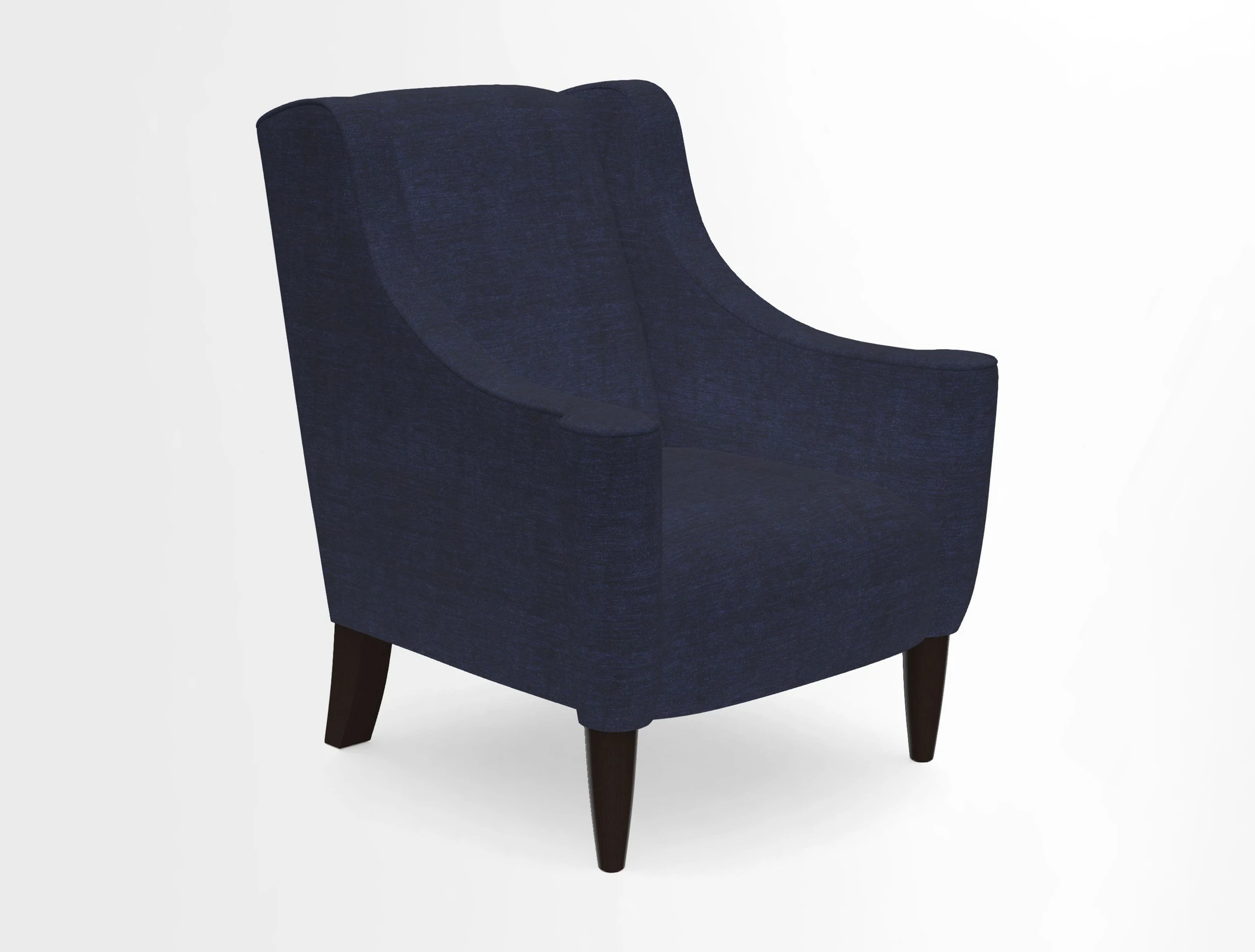Sennen Chair in Harris Tweed Huntsman Check Mountain Bracken