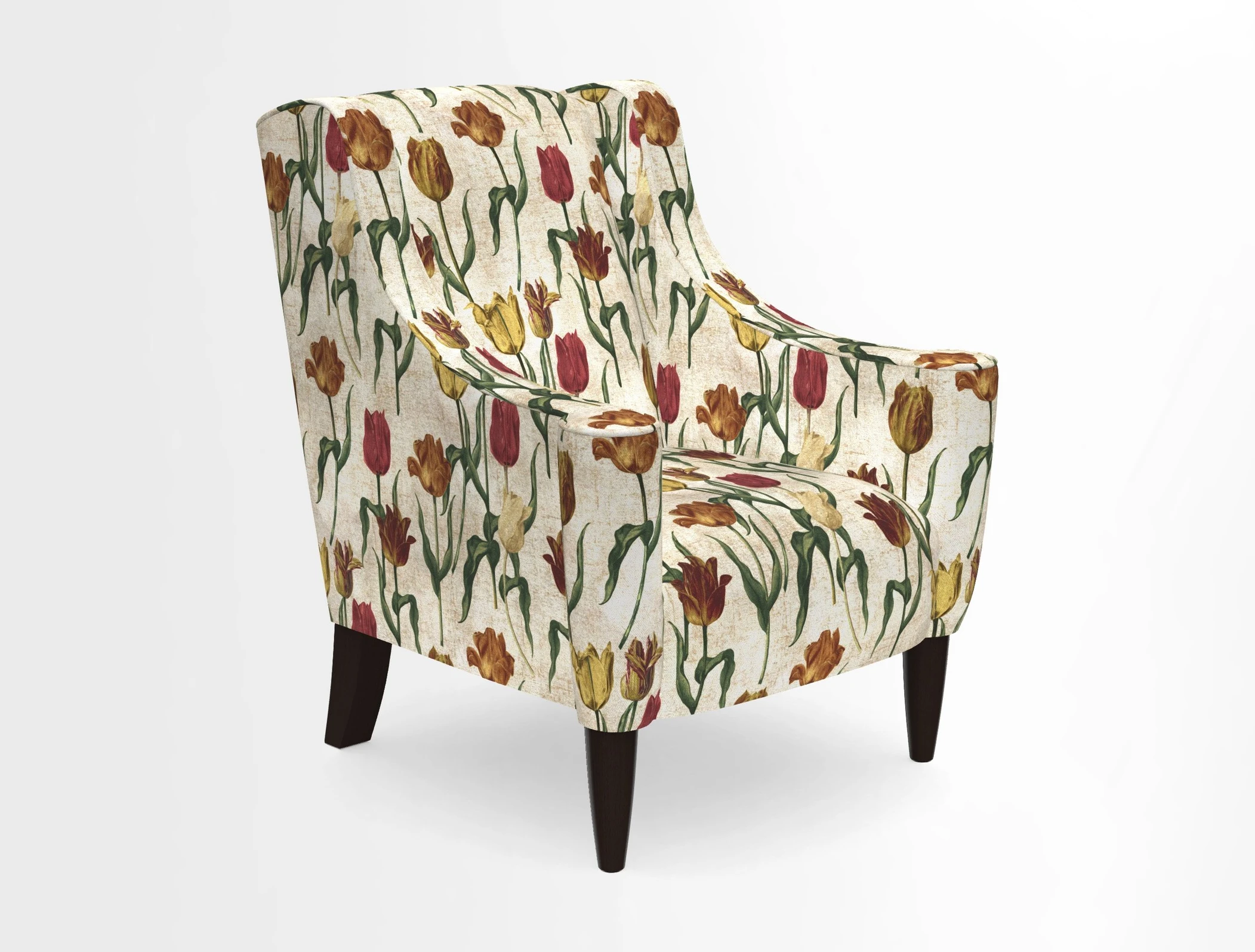 Sennen Chair in Harris Tweed Huntsman Check Mountain Bracken