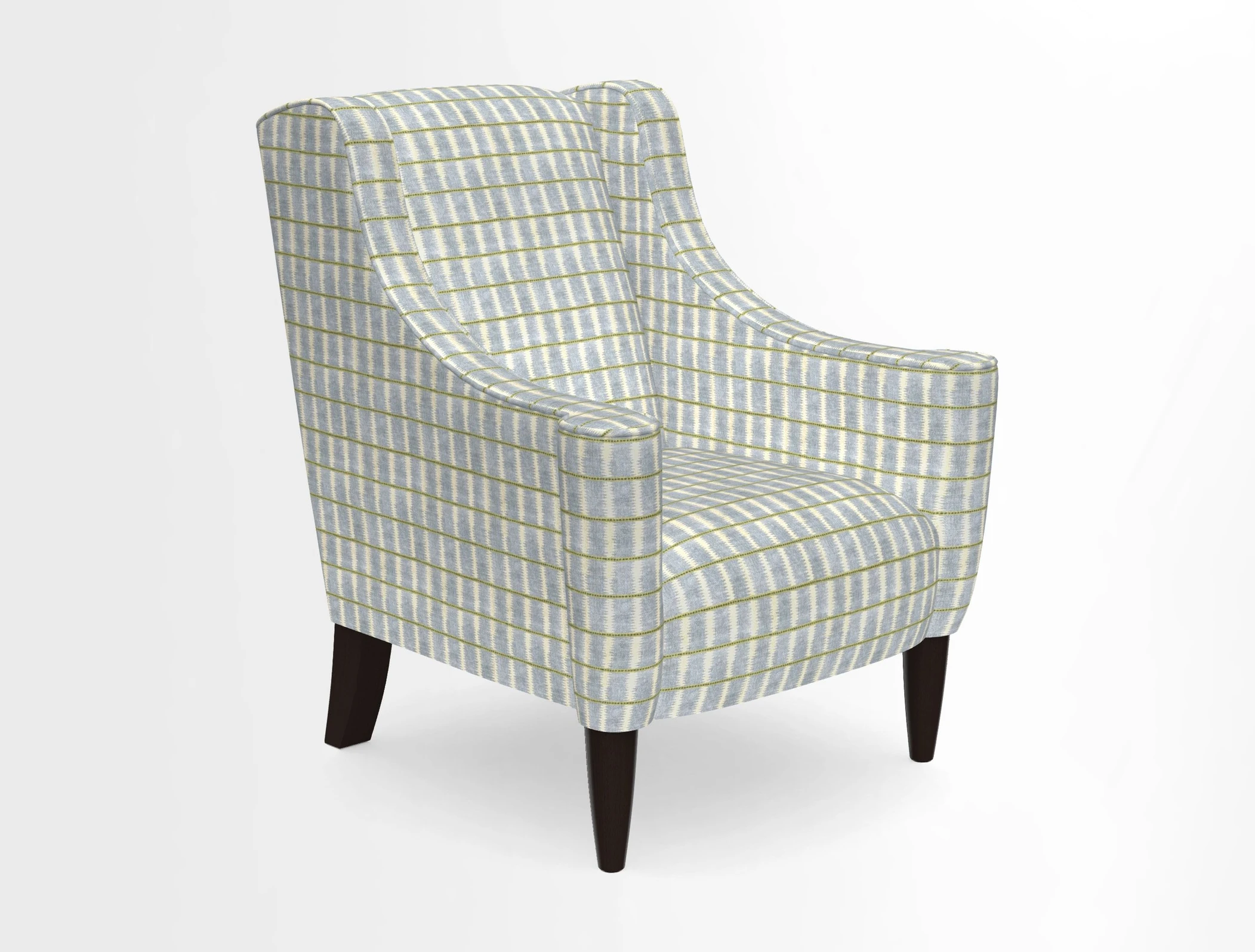 Sennen Chair in Harris Tweed Huntsman Check Mountain Bracken