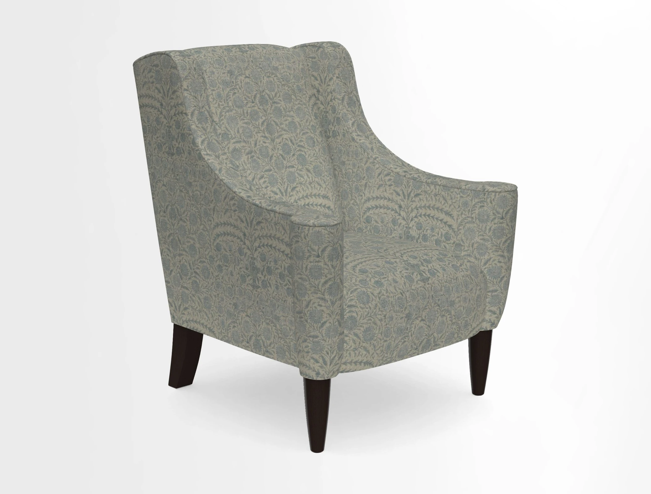 Sennen Chair in Harris Tweed Huntsman Check Mountain Bracken
