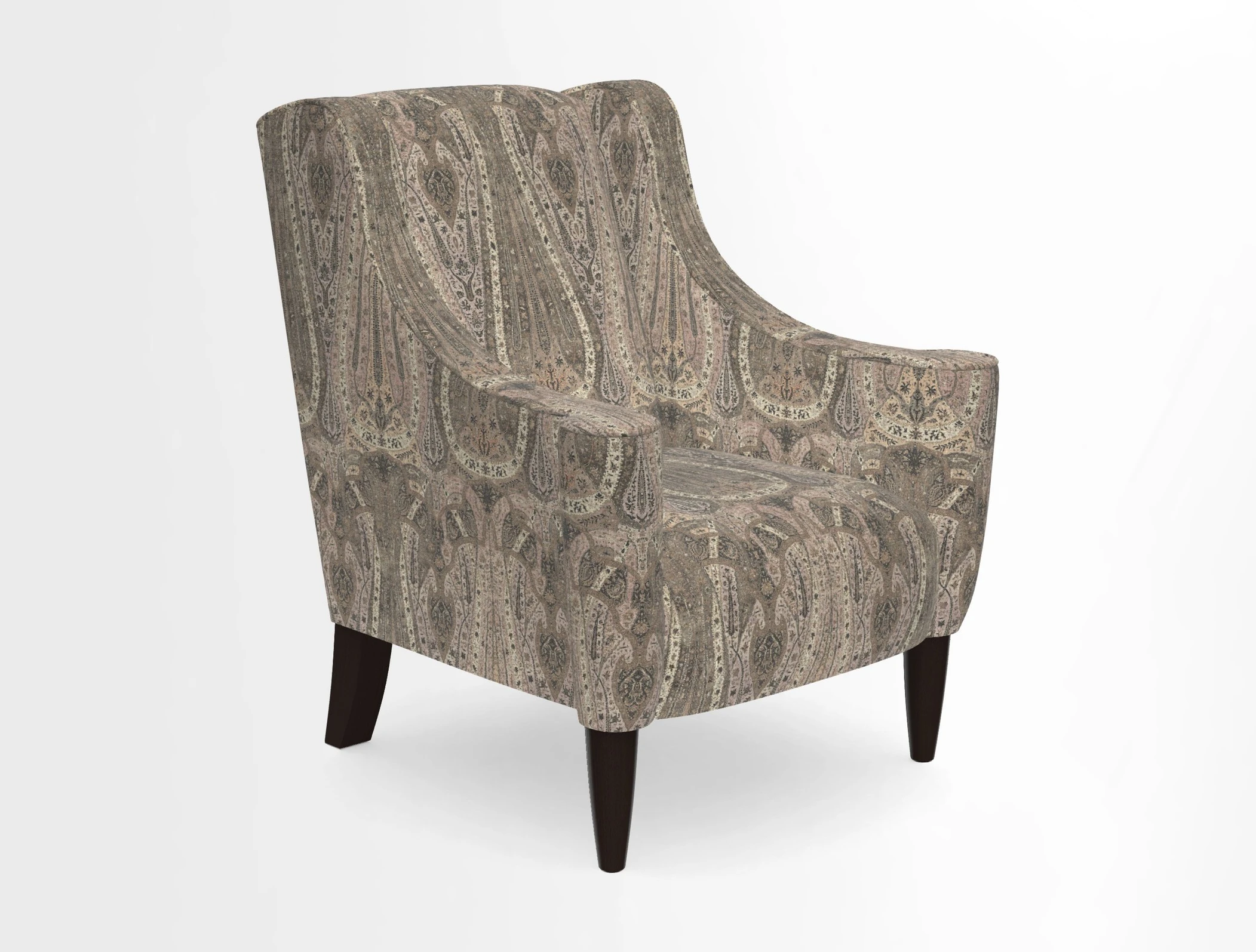 Sennen Chair in Harris Tweed Huntsman Check Mountain Bracken