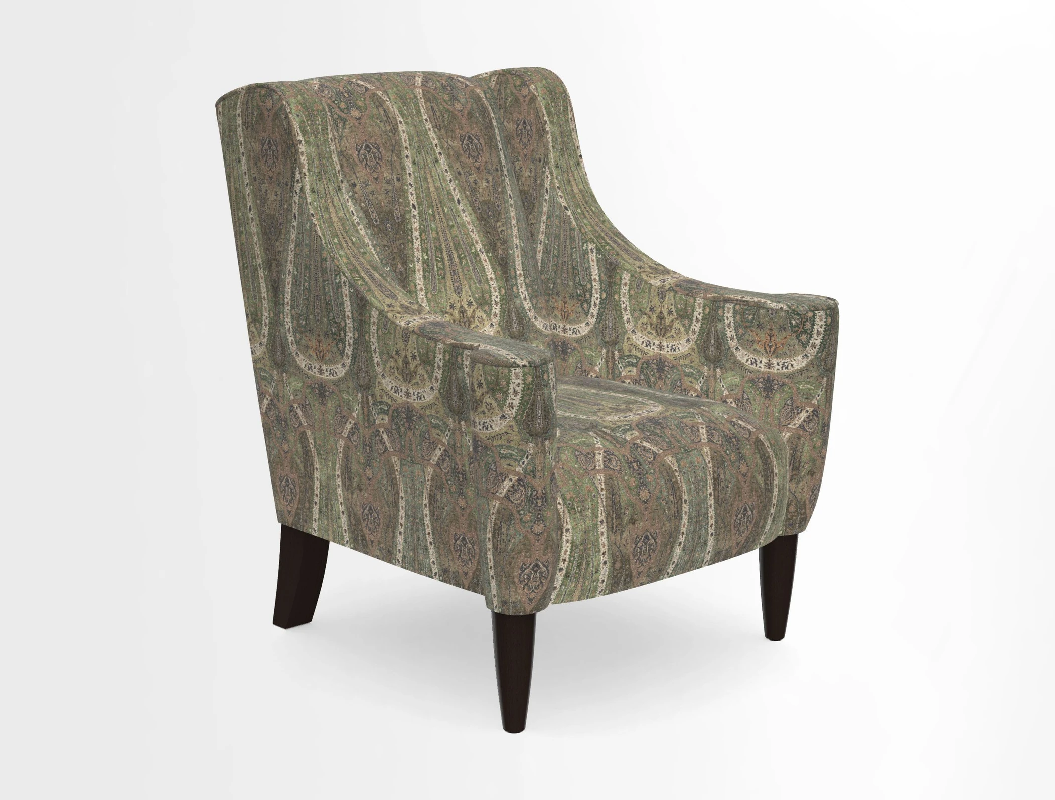 Sennen Chair in Harris Tweed Huntsman Check Mountain Bracken