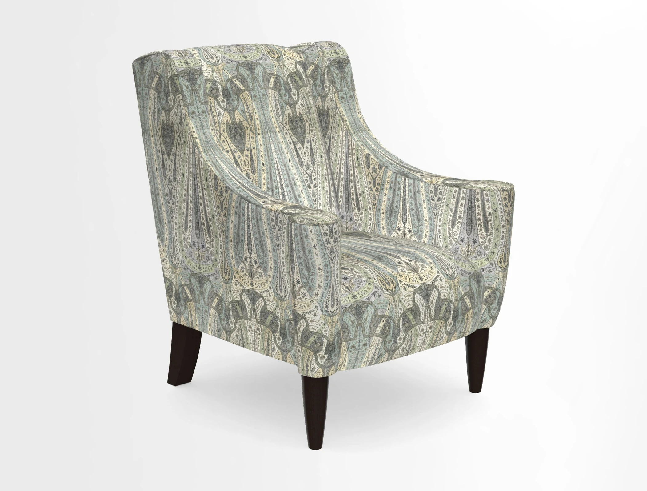 Sennen Chair in Harris Tweed Huntsman Check Mountain Bracken