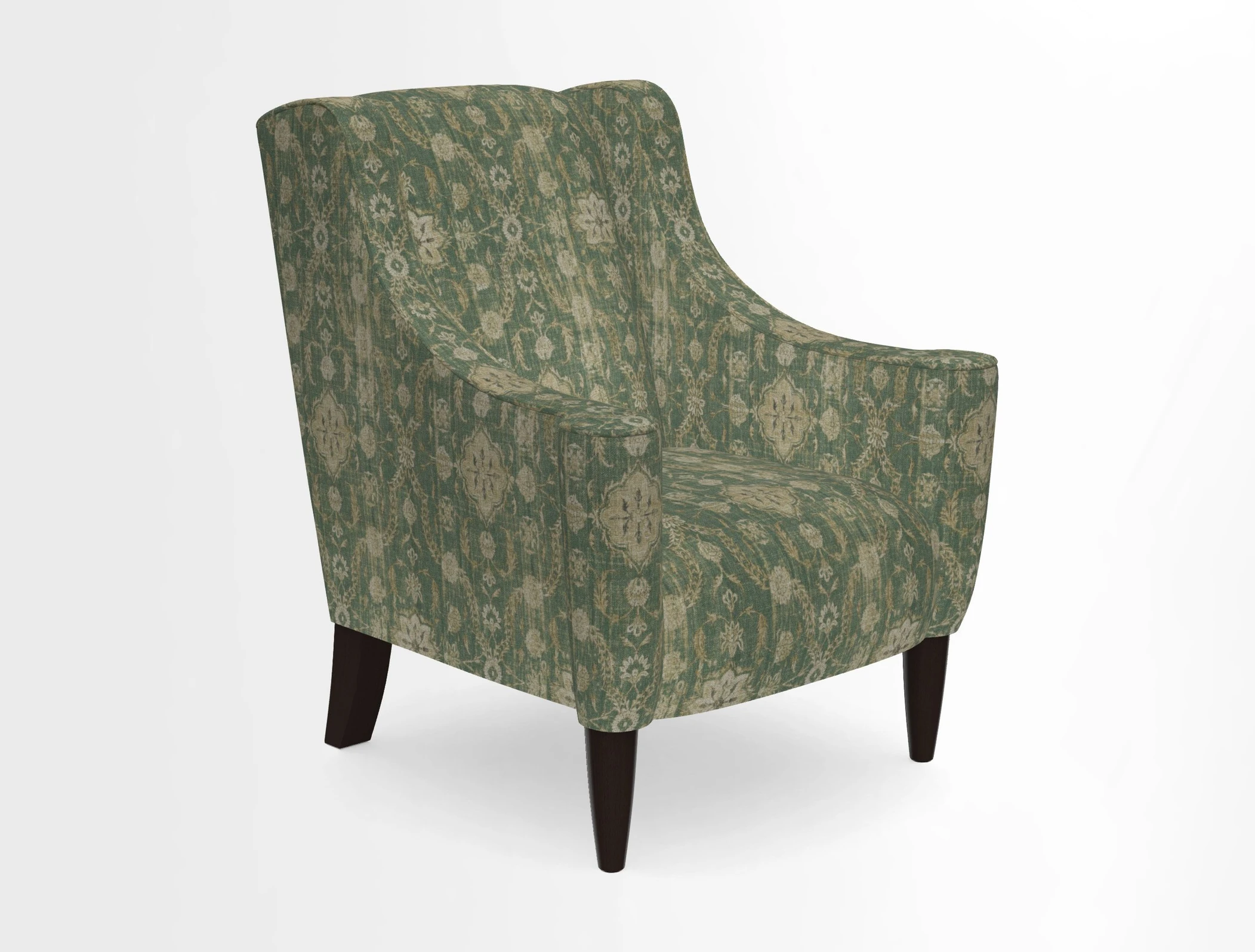 Sennen Chair in Harris Tweed Huntsman Check Mountain Bracken