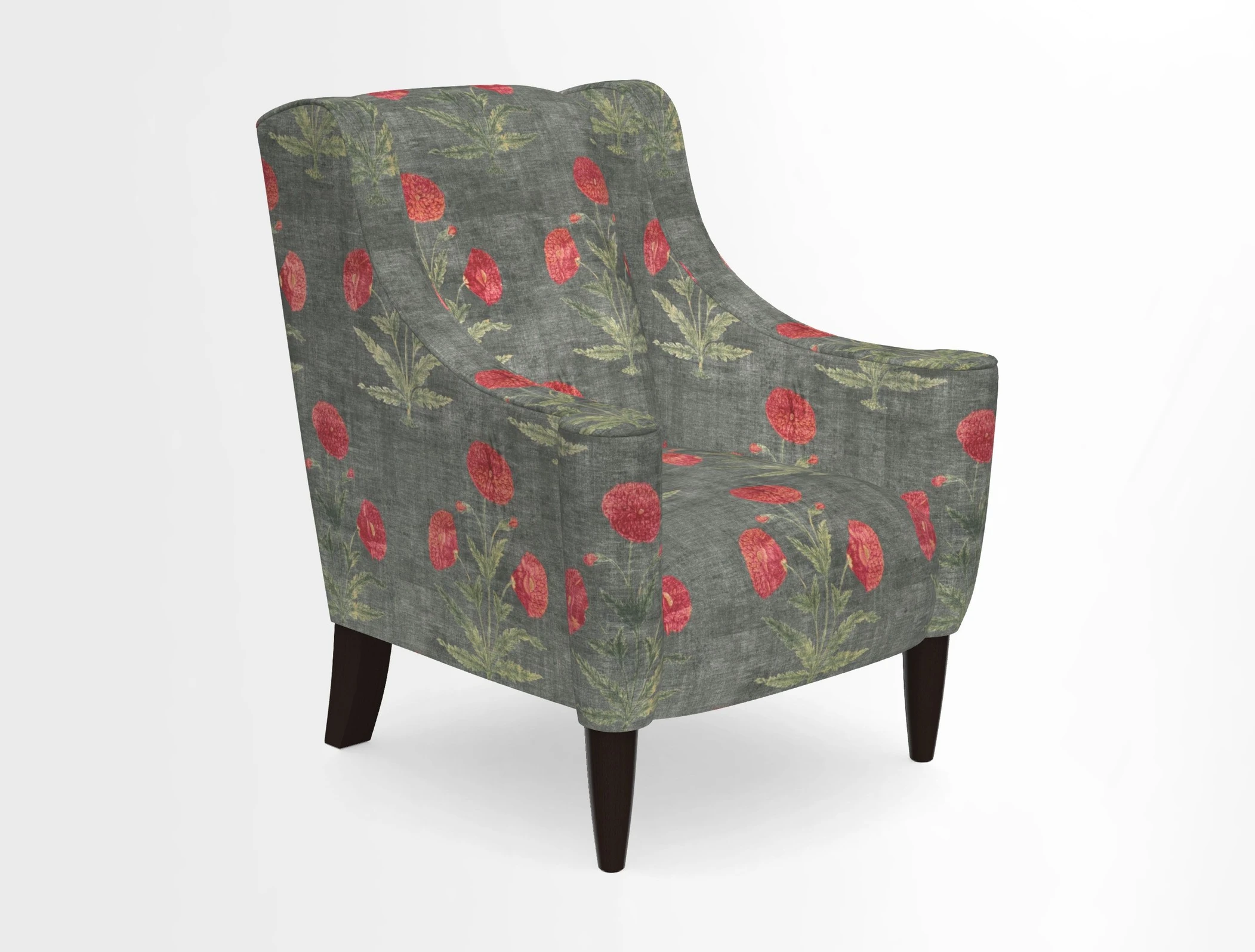Sennen Chair in Harris Tweed Huntsman Check Mountain Bracken