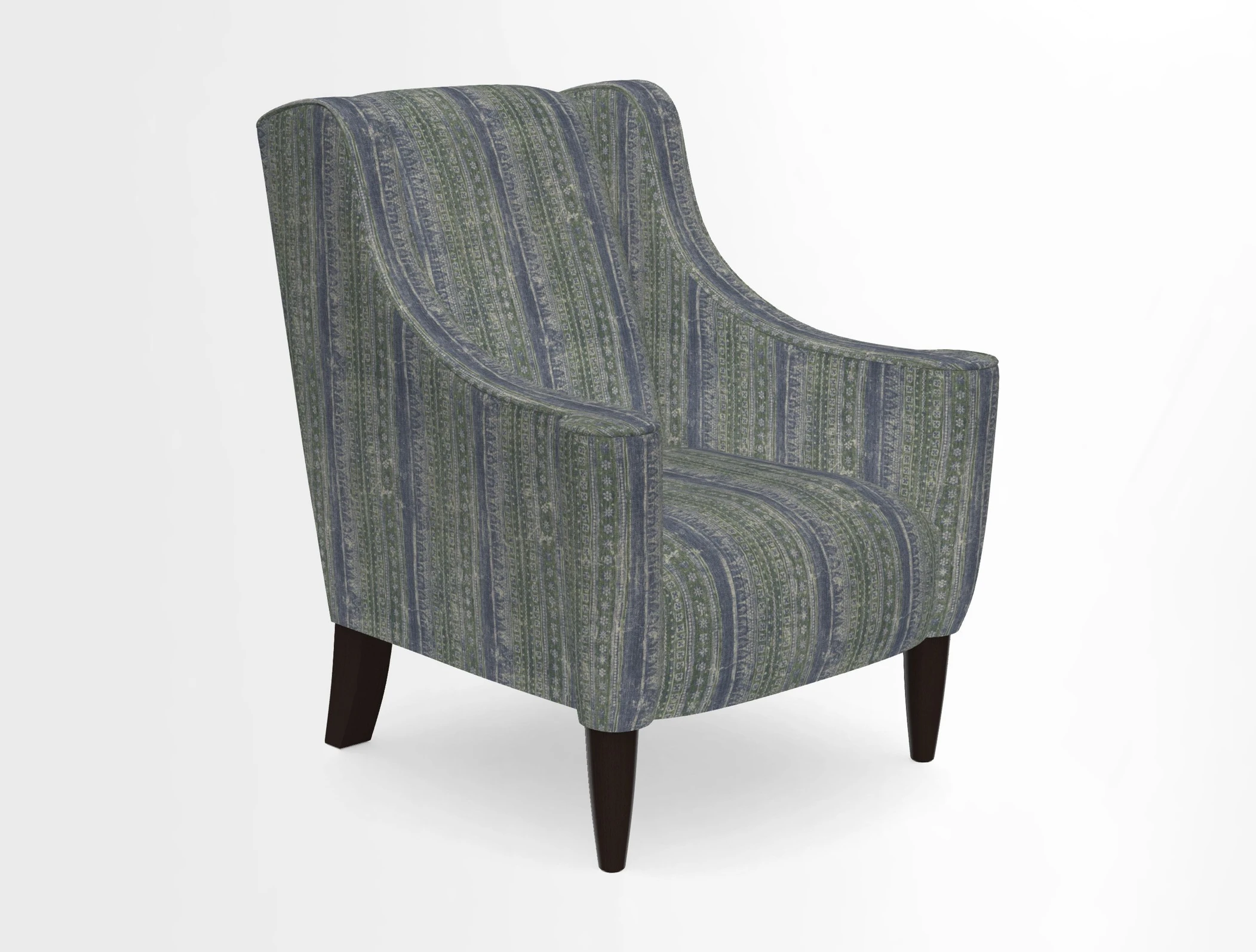 Sennen Chair in Harris Tweed Huntsman Check Mountain Bracken