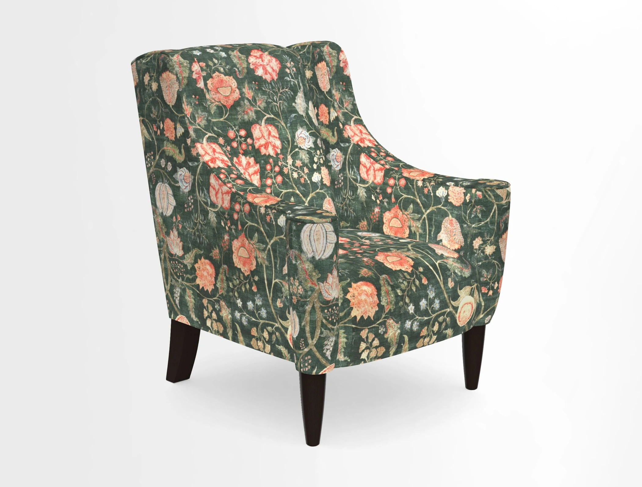 Sennen Chair in Harris Tweed Huntsman Check Mountain Bracken