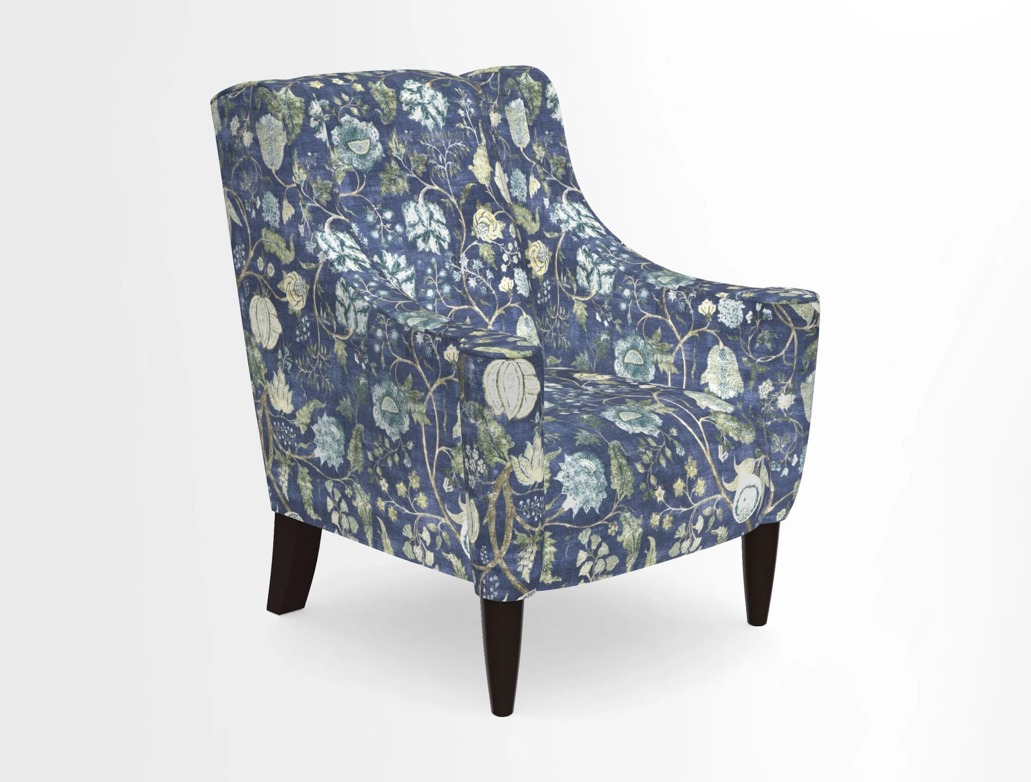 Sennen Chair in Harris Tweed Huntsman Check Mountain Bracken