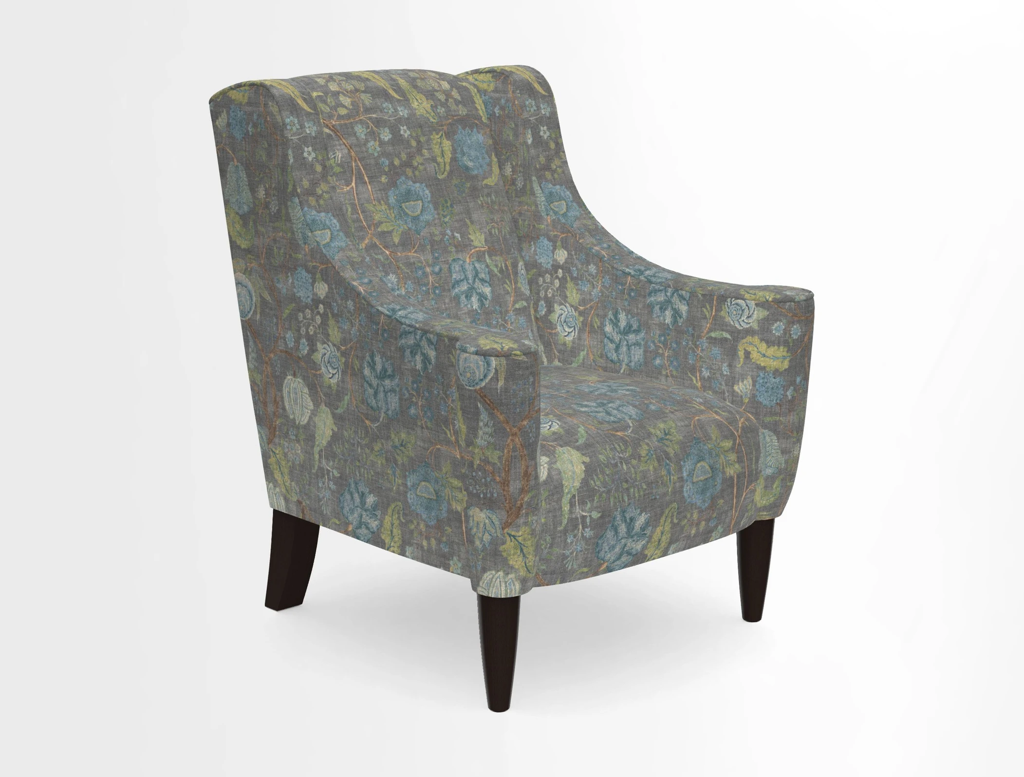 Sennen Chair in Harris Tweed Huntsman Check Mountain Bracken