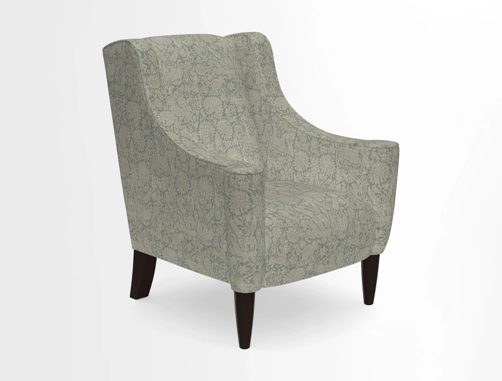 Sennen Chair in Harris Tweed Huntsman Check Mountain Bracken