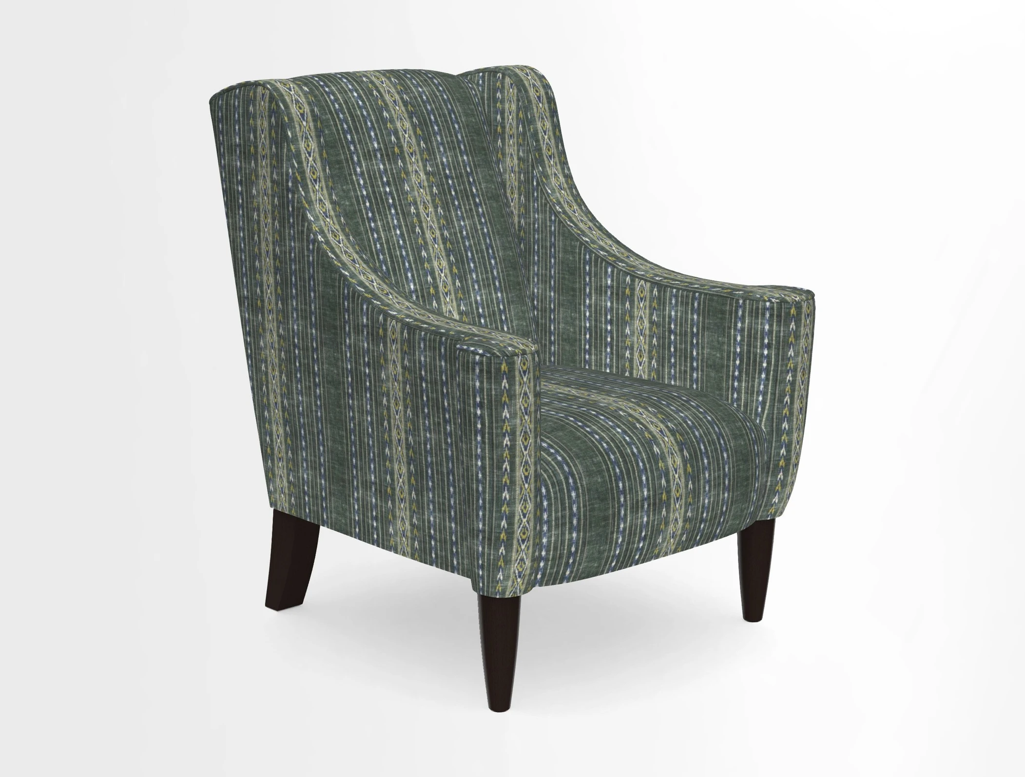 Sennen Chair in Harris Tweed Huntsman Check Mountain Bracken