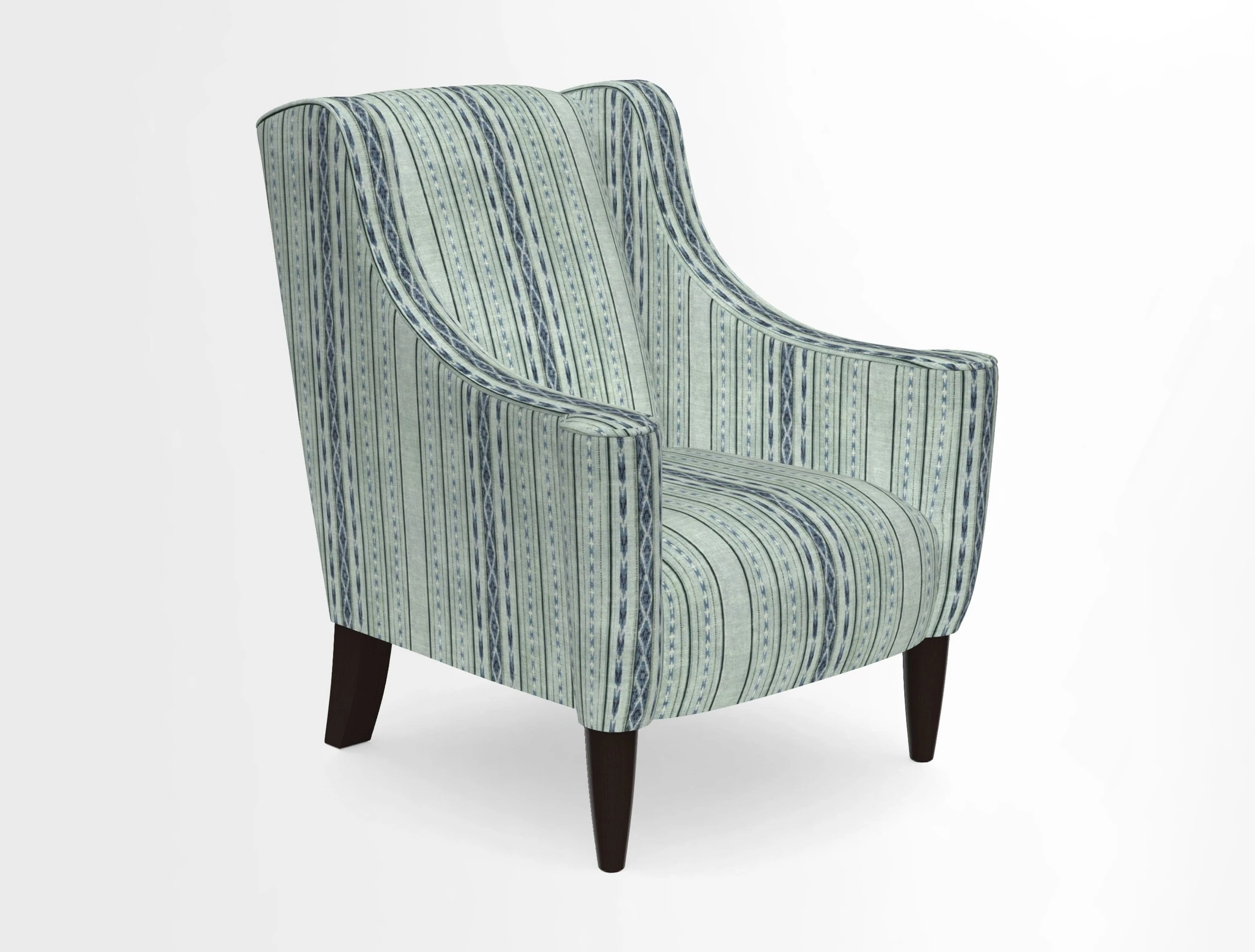 Sennen Chair in Harris Tweed Huntsman Check Mountain Bracken