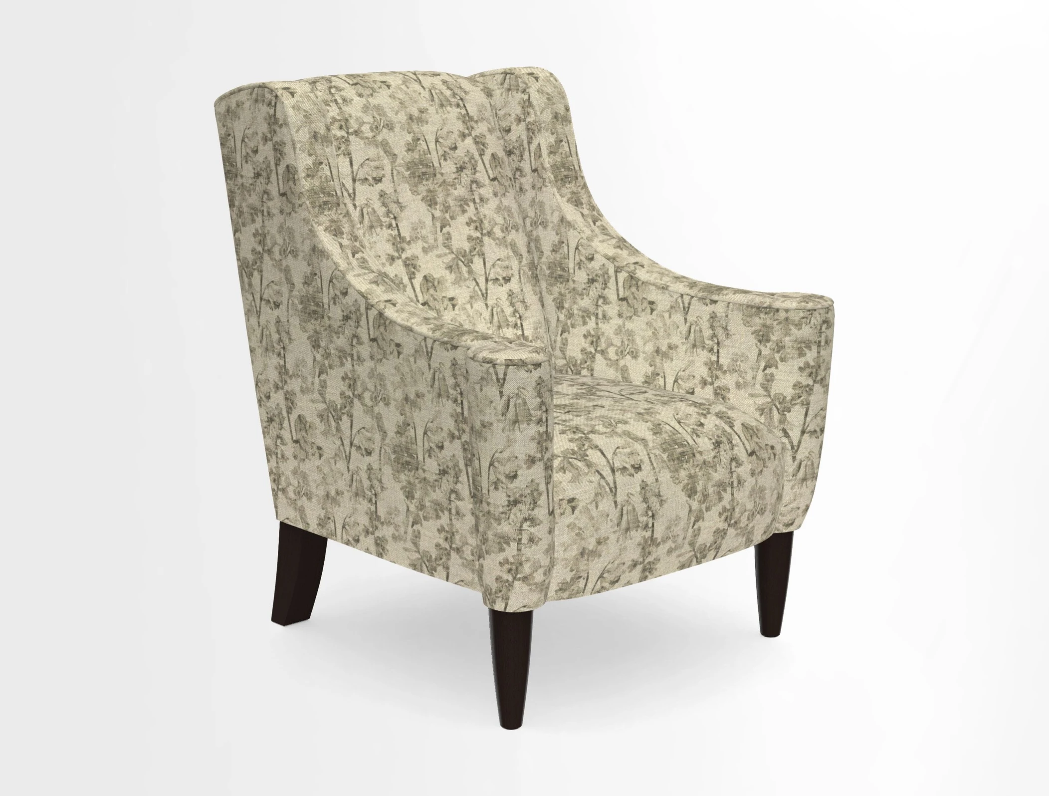 Sennen Chair in Harris Tweed Huntsman Check Mountain Bracken