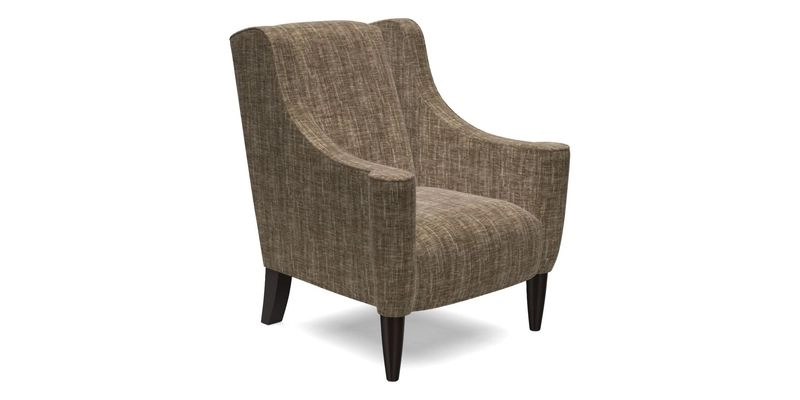 Sennen Chair in Harris Tweed Huntsman Check Mountain Bracken