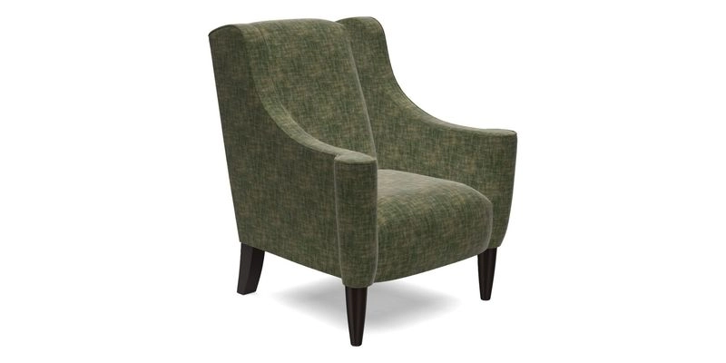Sennen Chair in Harris Tweed Huntsman Check Mountain Bracken