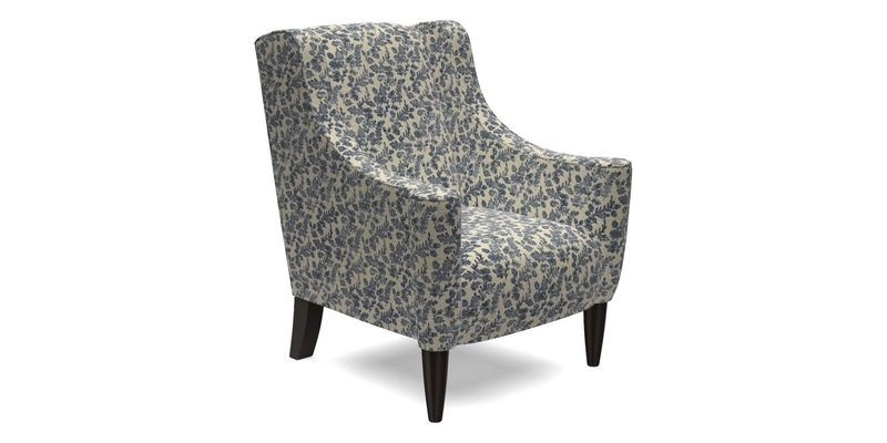 Sennen Chair in Harris Tweed Huntsman Check Mountain Bracken