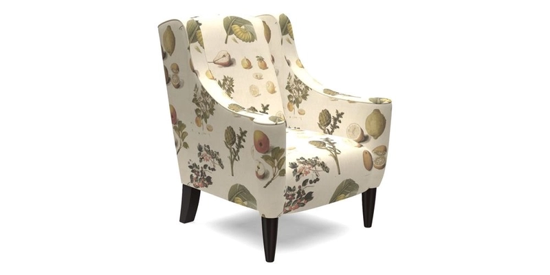 Sennen Chair in Harris Tweed Huntsman Check Mountain Bracken