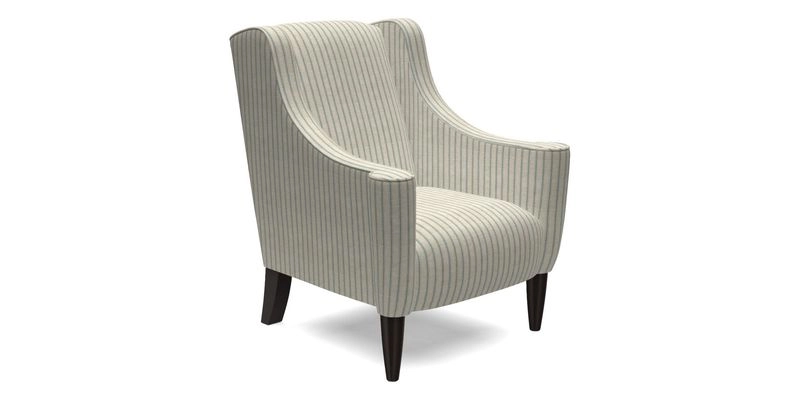 Sennen Chair in Harris Tweed Huntsman Check Mountain Bracken