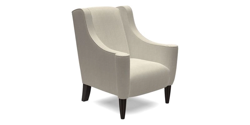 Sennen Chair in Harris Tweed Huntsman Check Mountain Bracken