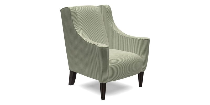 Sennen Chair in Harris Tweed Huntsman Check Mountain Bracken