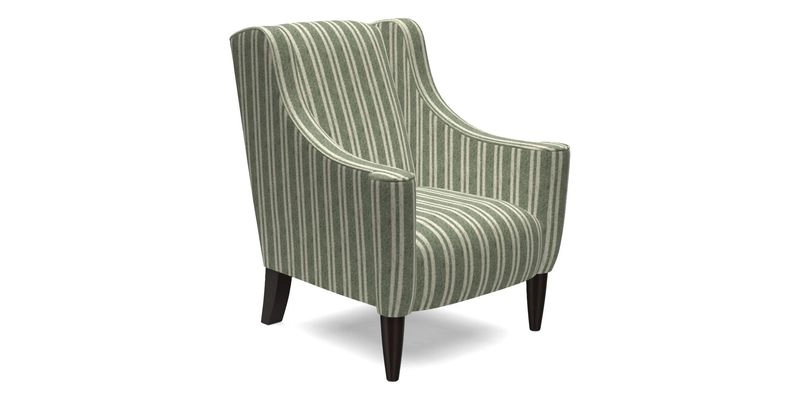 Sennen Chair in Harris Tweed Huntsman Check Mountain Bracken