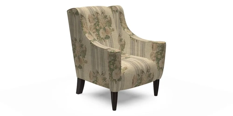 Sennen Chair in Harris Tweed Huntsman Check Mountain Bracken