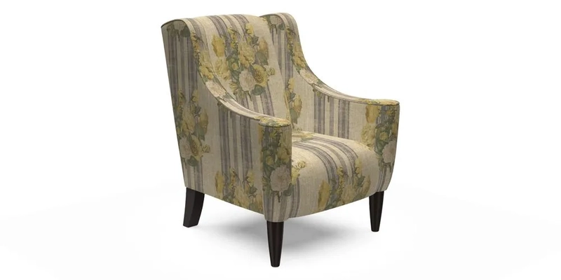 Sennen Chair in Harris Tweed Huntsman Check Mountain Bracken