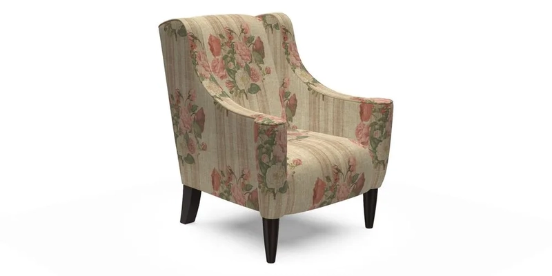 Sennen Chair in Harris Tweed Huntsman Check Mountain Bracken